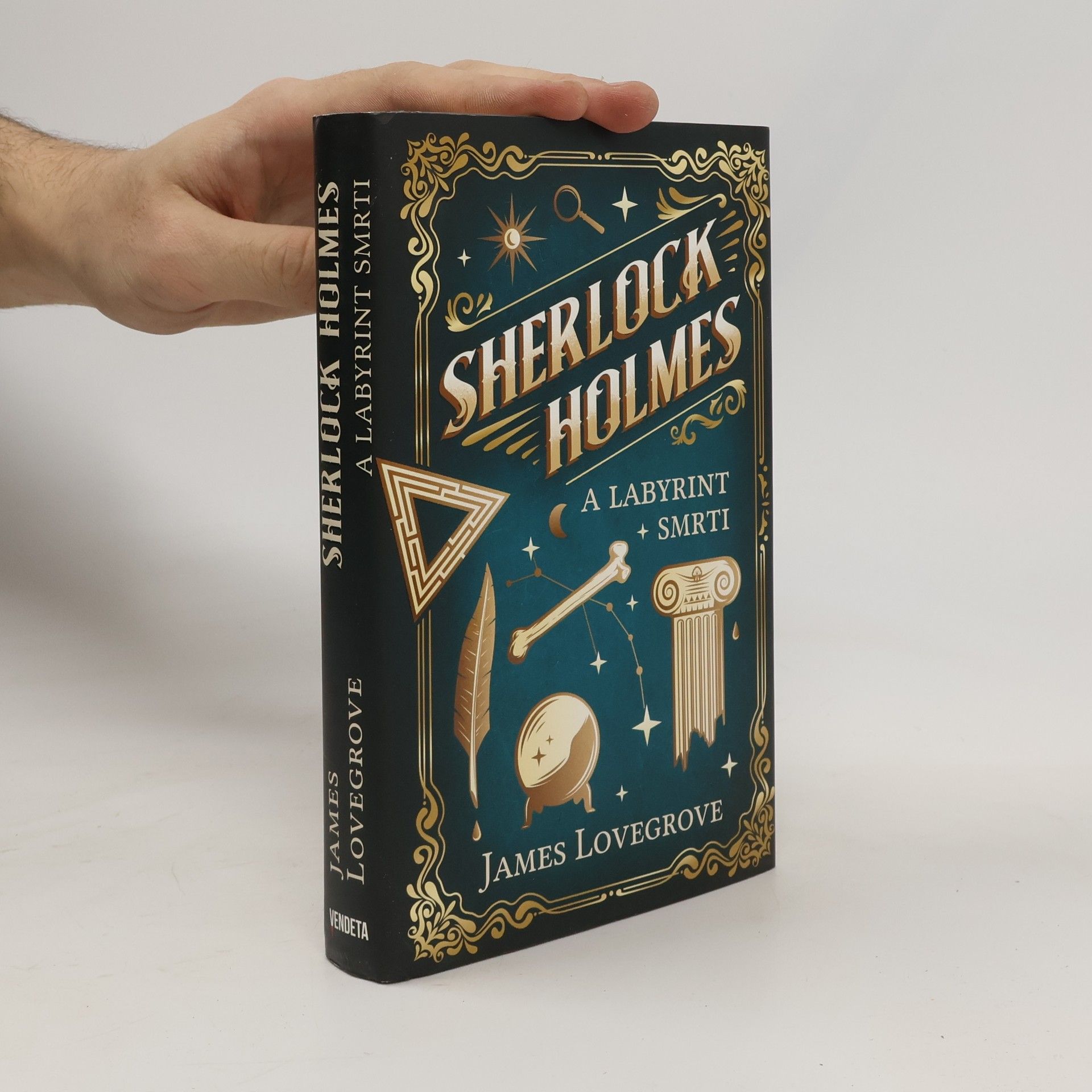 James Lovegrove Sherlock Holmes a Labyrint smrti