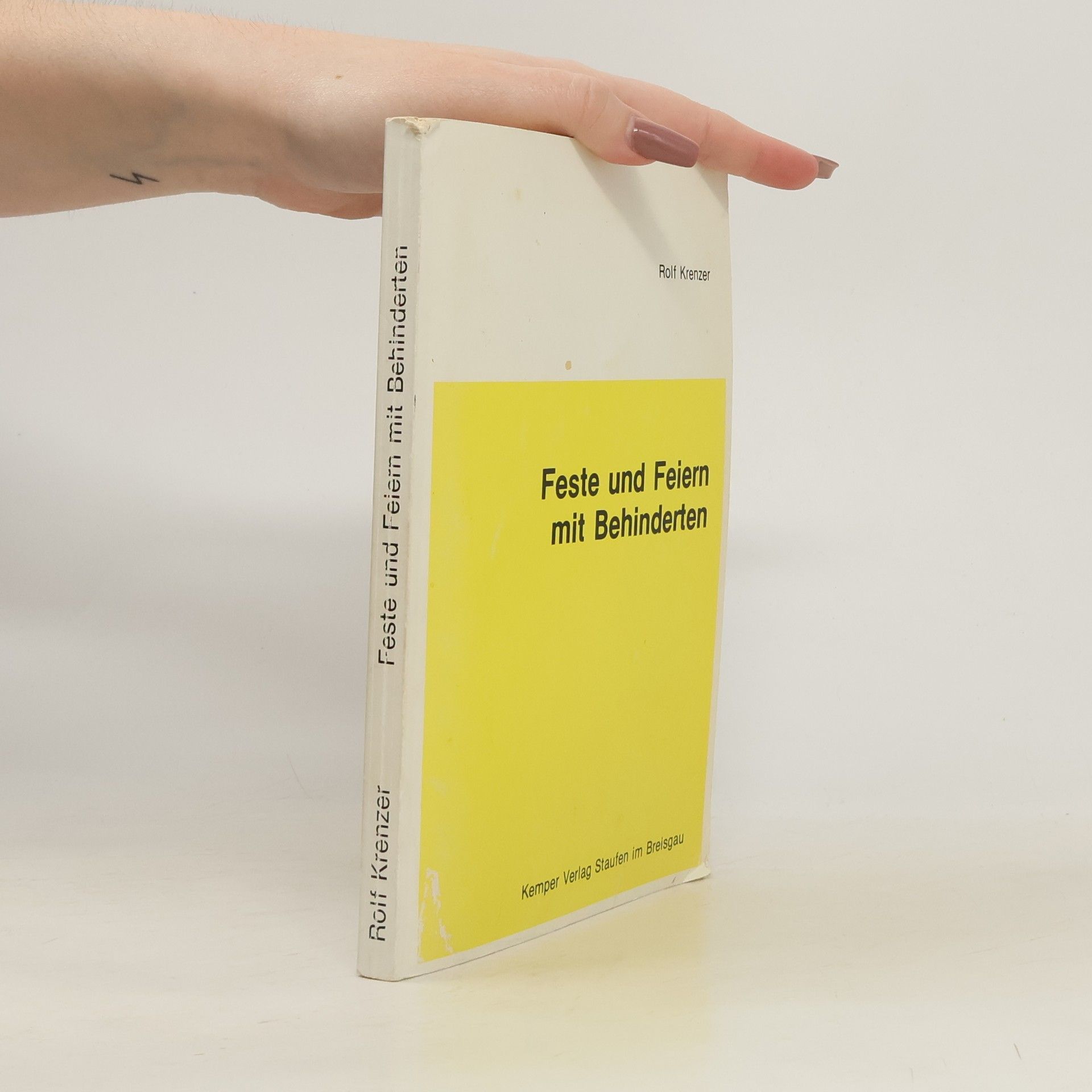 Rolf Krenzer Feste und Feiern mit Behinderten