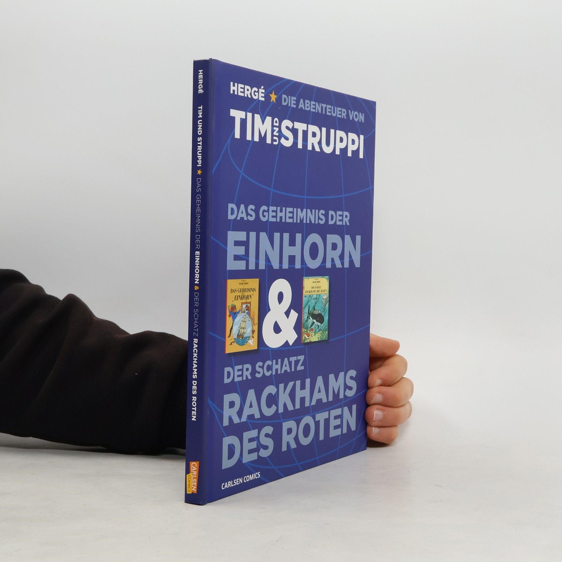 Hergé Die Abenteuer von Tim und Struppi - das Geheimnis der Einhorn & der Schatz Rackhams des Roten