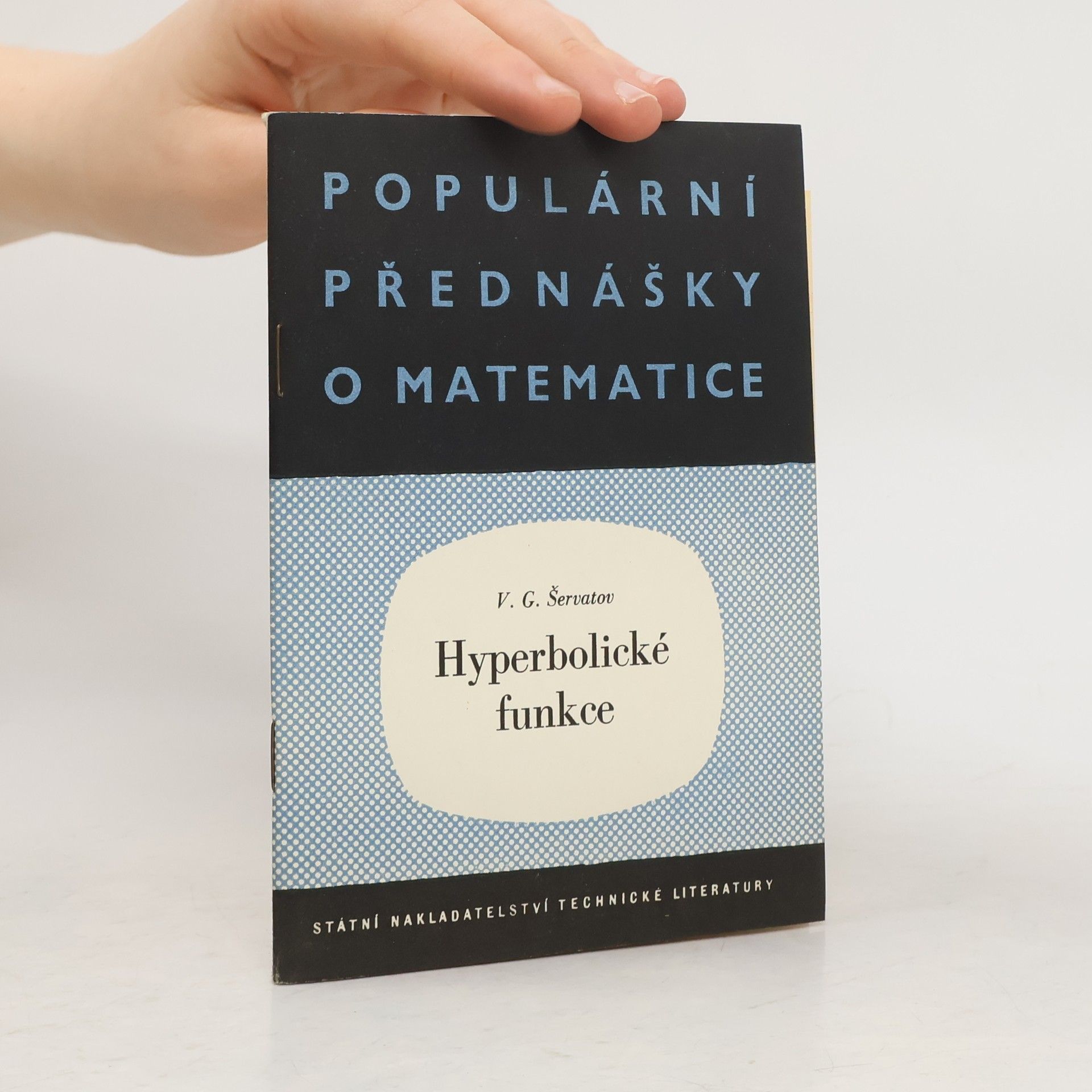 V G Šervatov Hyperbolické funkce