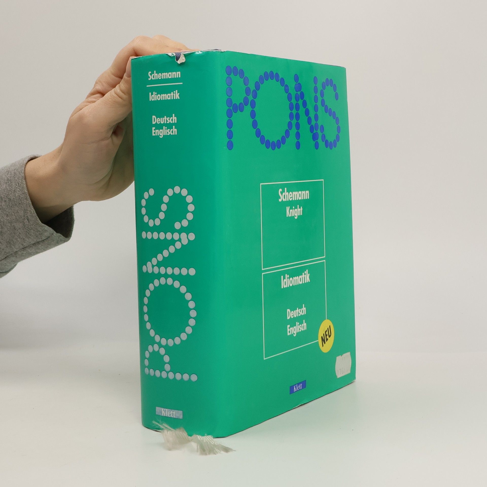 Schemann PONS Wörterbuch, Idiomatik Deutsch-Englisch - Neu