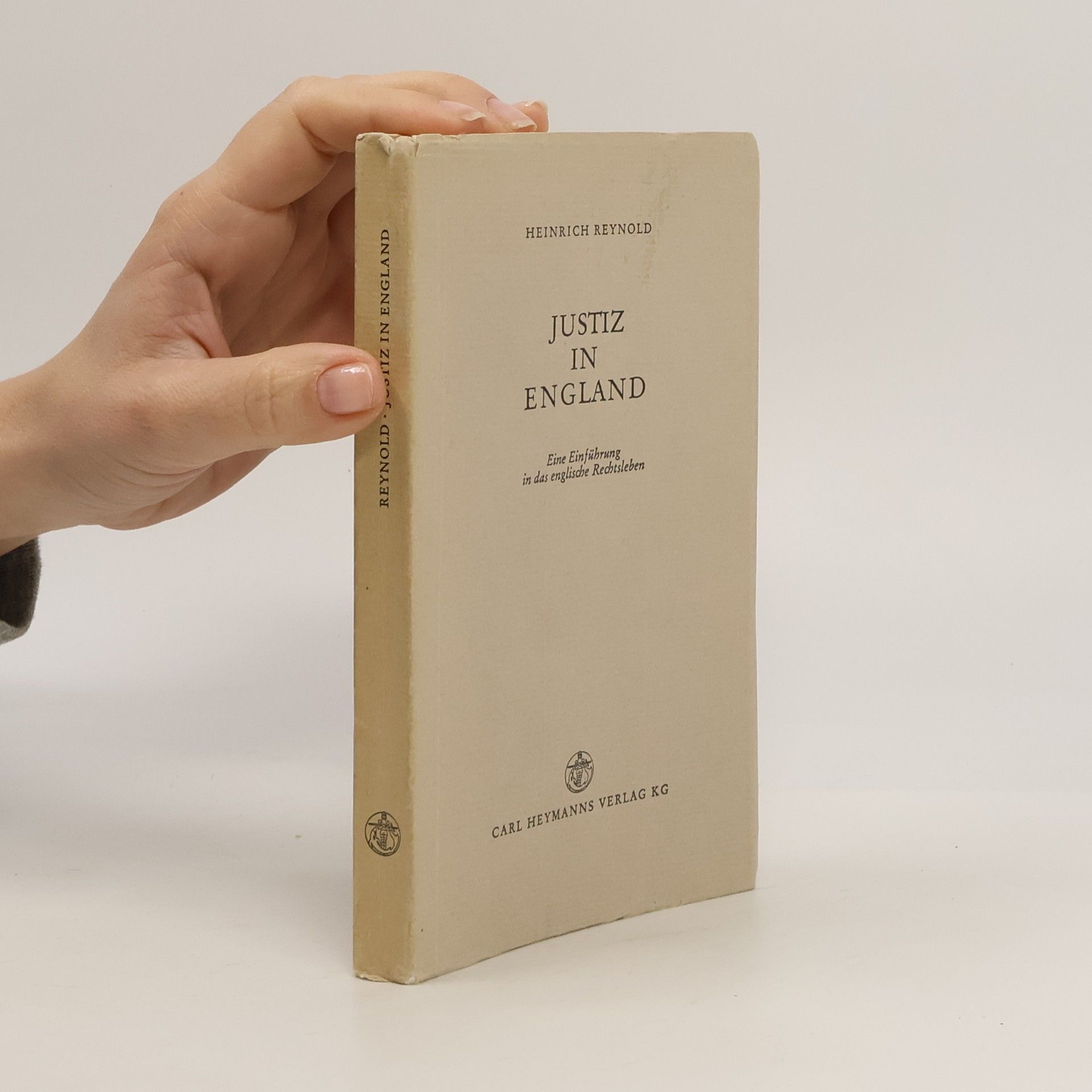 Heinrich Reynold Justiz in England