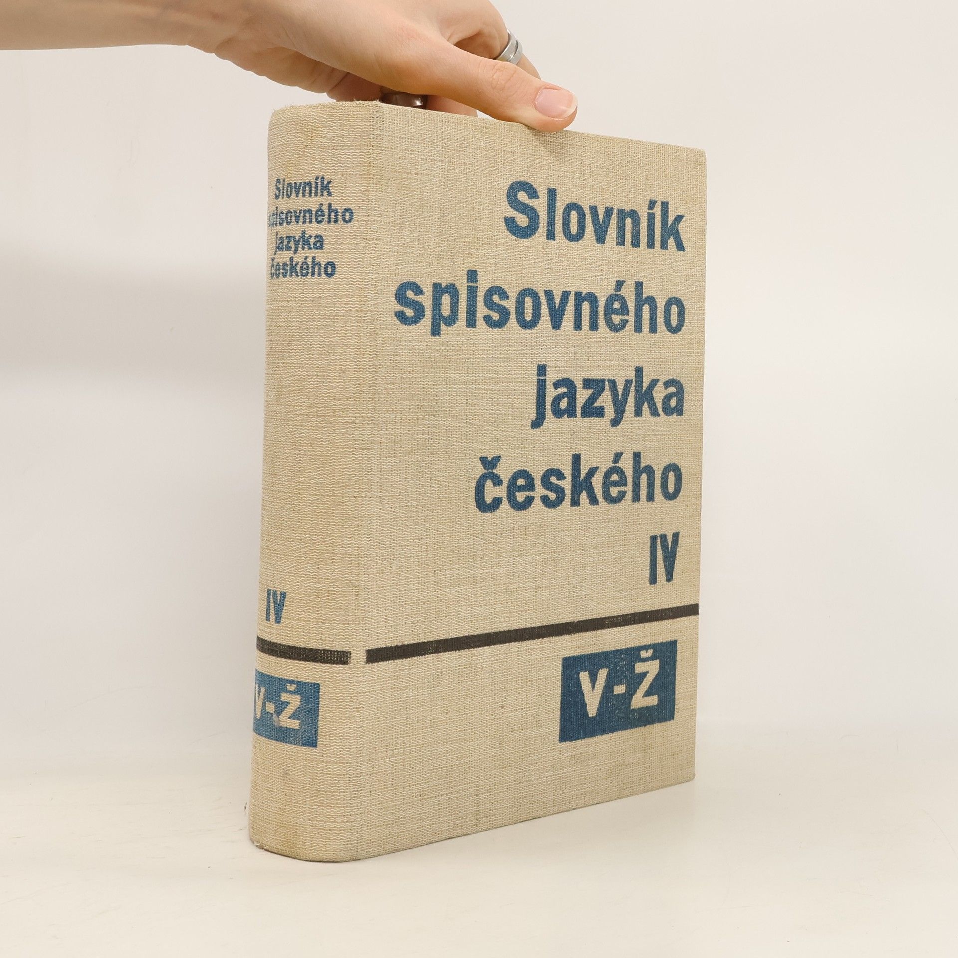 Collectif d'auteurs Slovník spisovného jazyka českého IV. V-Ž