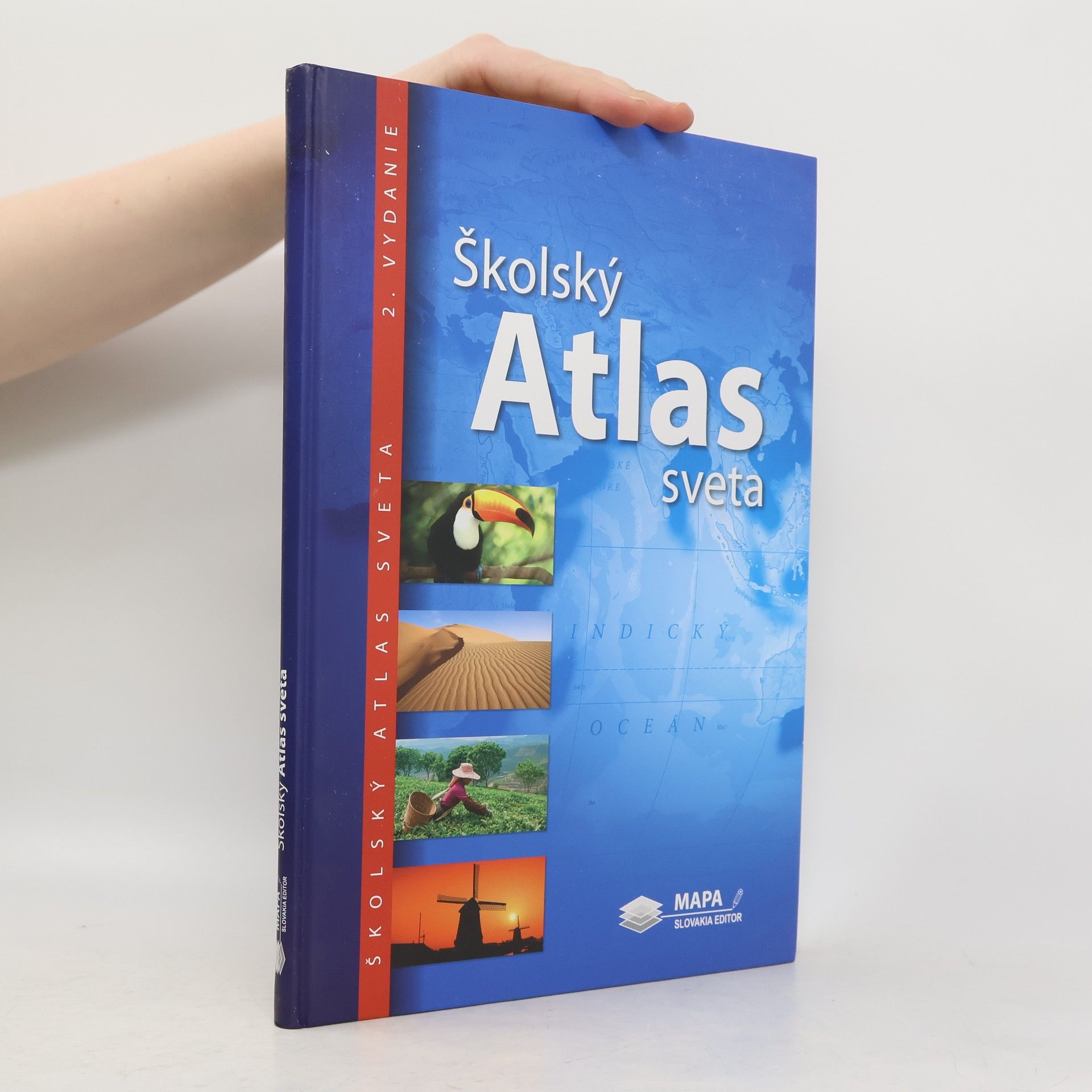 Autorenkollektiv Školský atlas sveta