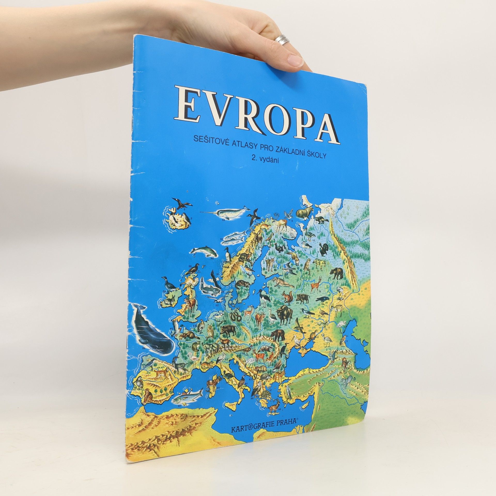 Marcela Janíčková Evropa. Sešitové atlasy pro základní školy