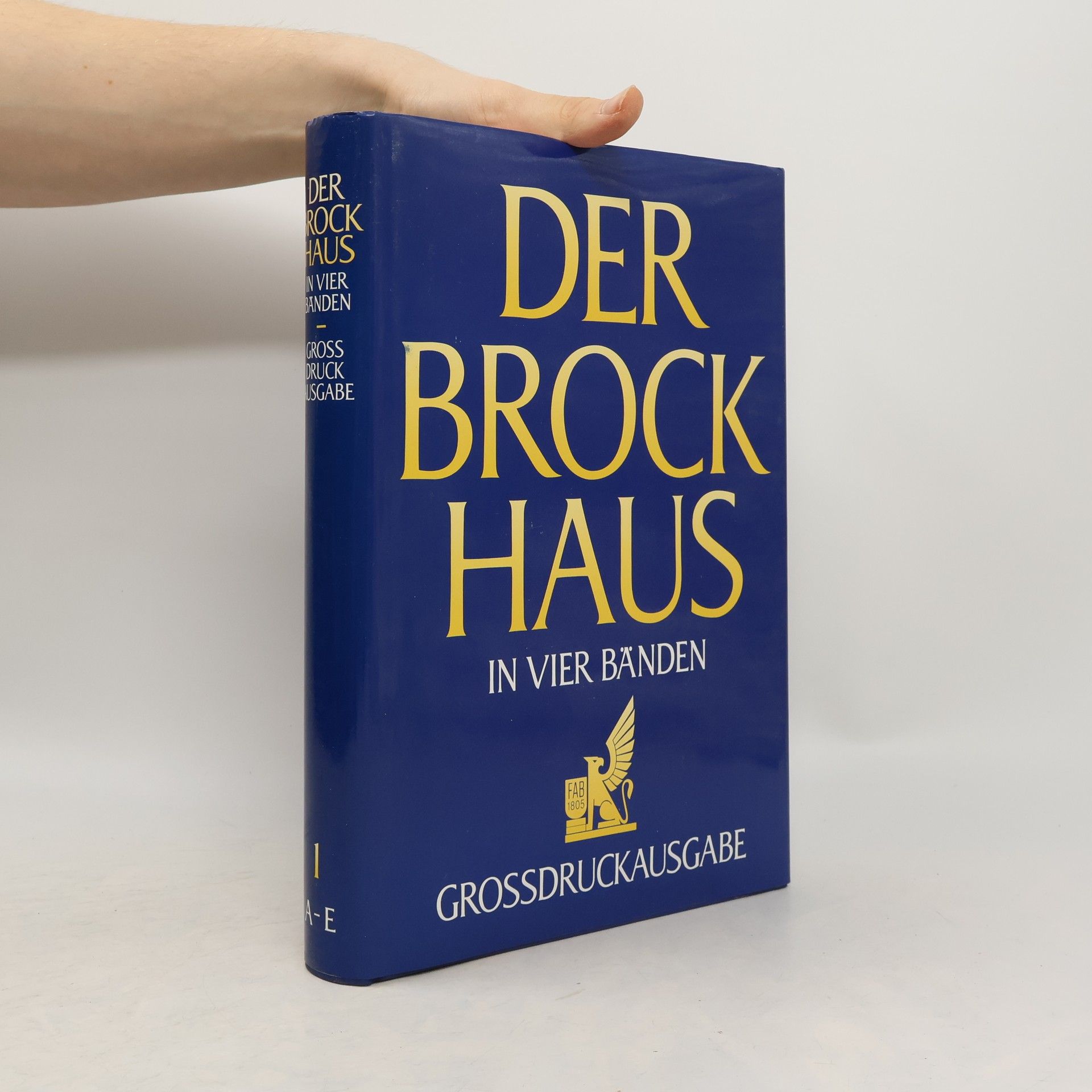 Der Brockhaus in vier Bänden - 1 (A-E): Der Brockhaus