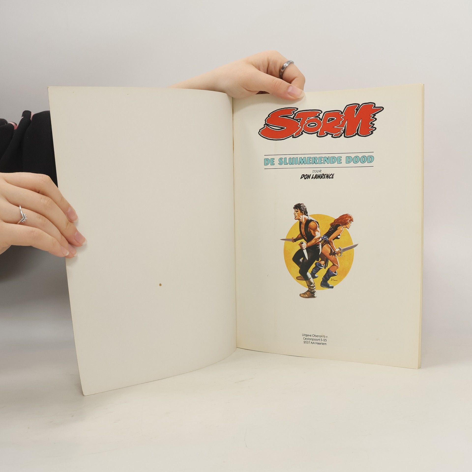 Don Lawrence Storm 9: De sluimerende dood