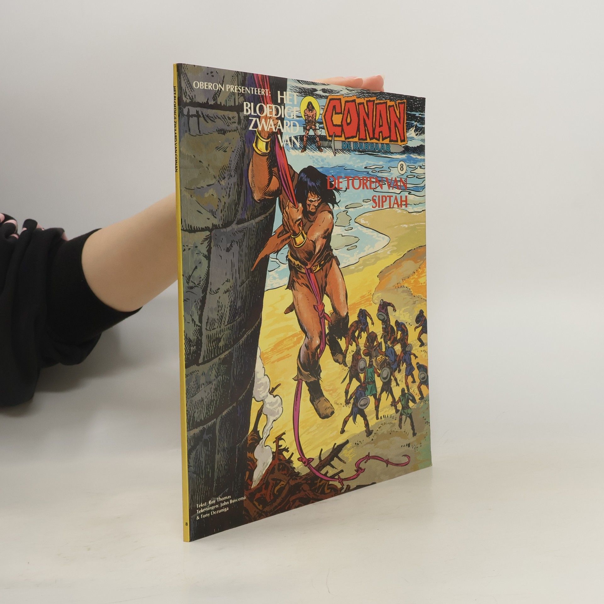 Roy Thomas Conan de Barbaar 8. De Toren van Siptah