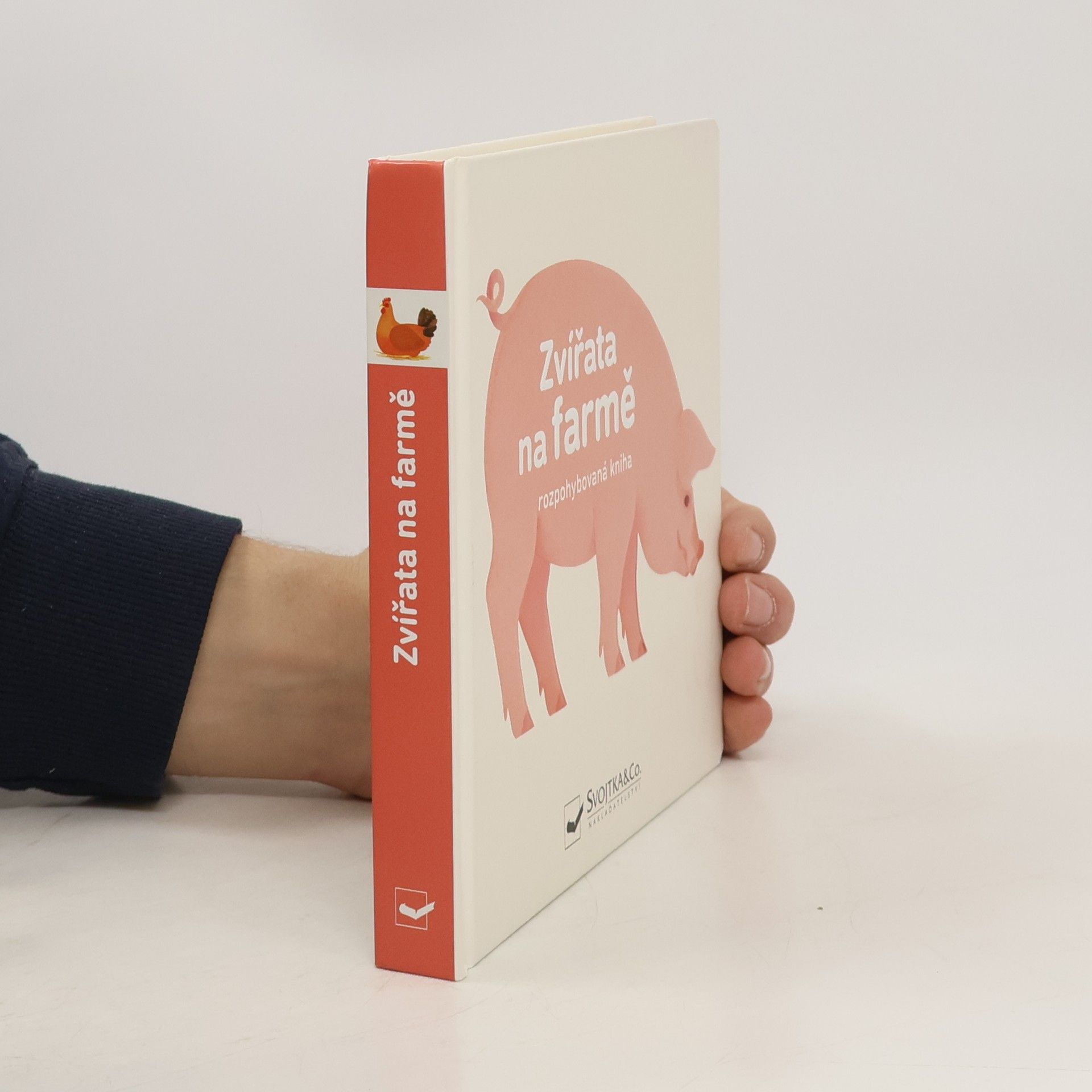 Véronique Joffre Zvířata na farmě : rozpohybovaná kniha