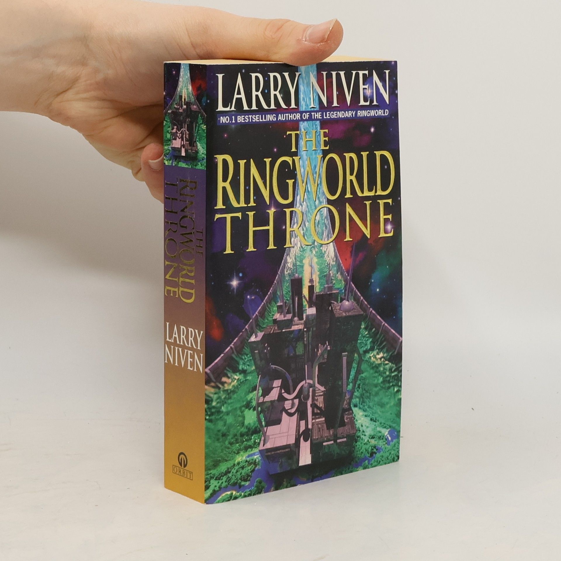Larry Niven The Ringworld Throne. Ringwelt Thron, engl. Ausgabe