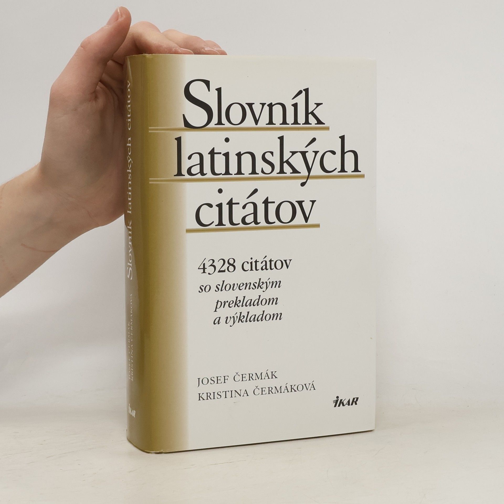 Josef Čermák Slovník latinských citátov