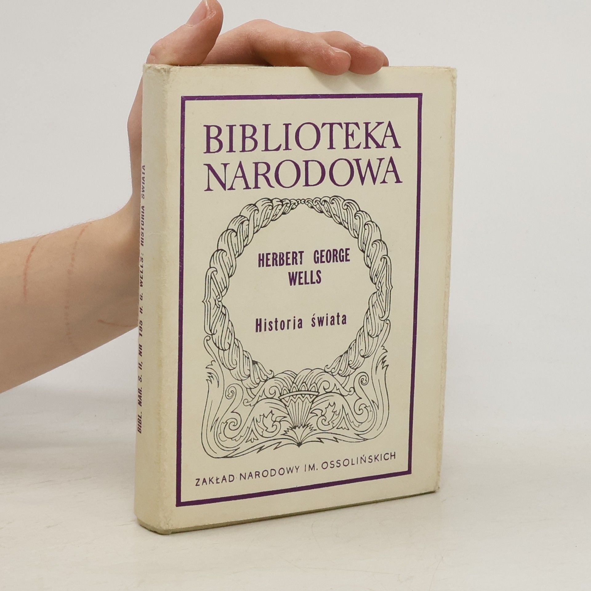 Herbert George Wells Biblioteka Narodowa. Historia świata