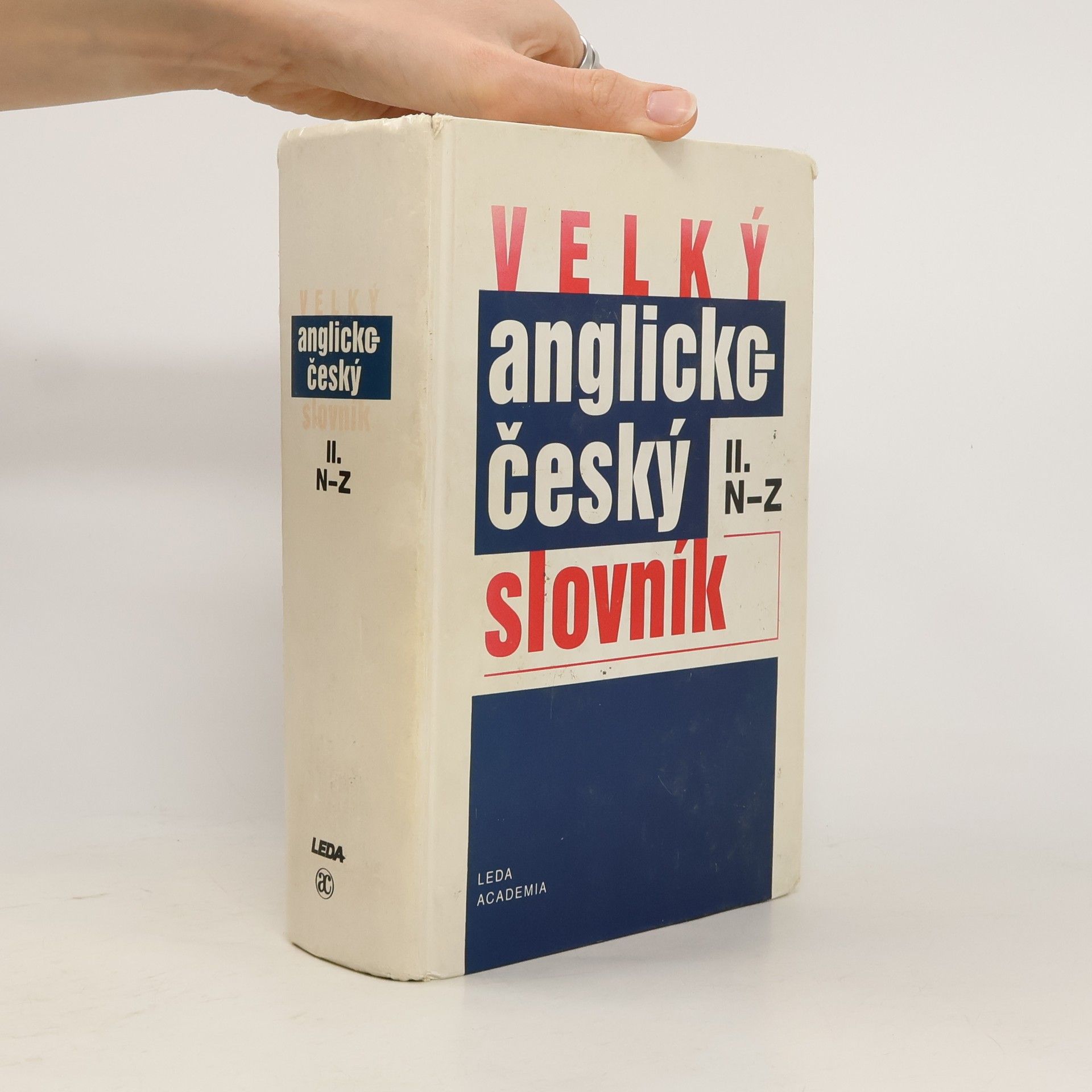 Karel Hais Velký anglicko-český slovník. 2. díl, N-Z