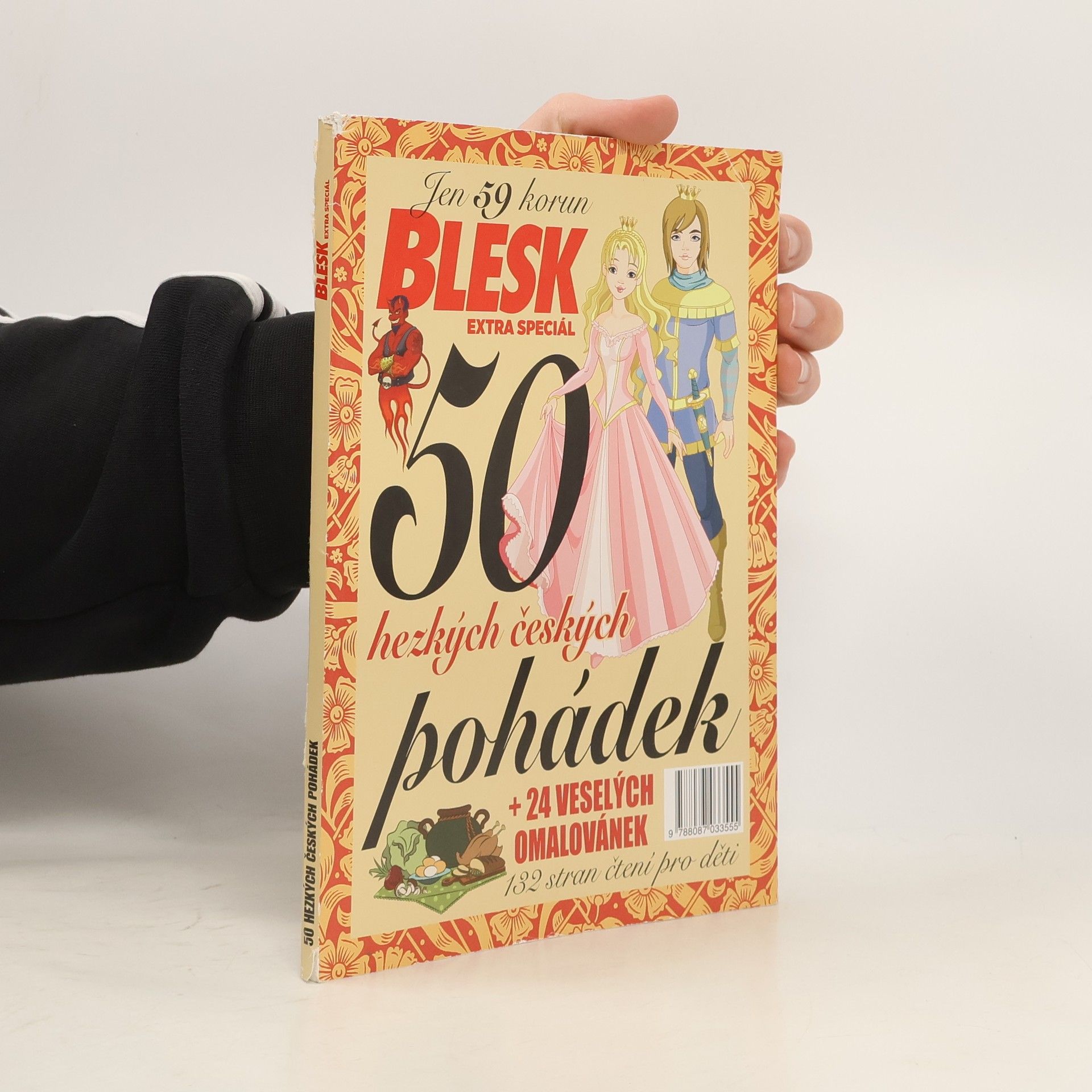 Karin Stružková 50 hezkých českých pohádek + 24 veselých omalovánek