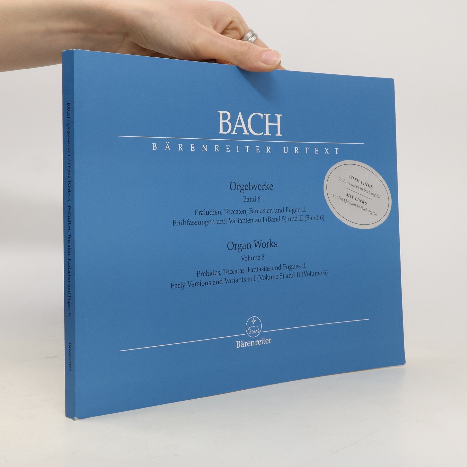 Johann Sebastian Bach Orgelwerke, Band 6