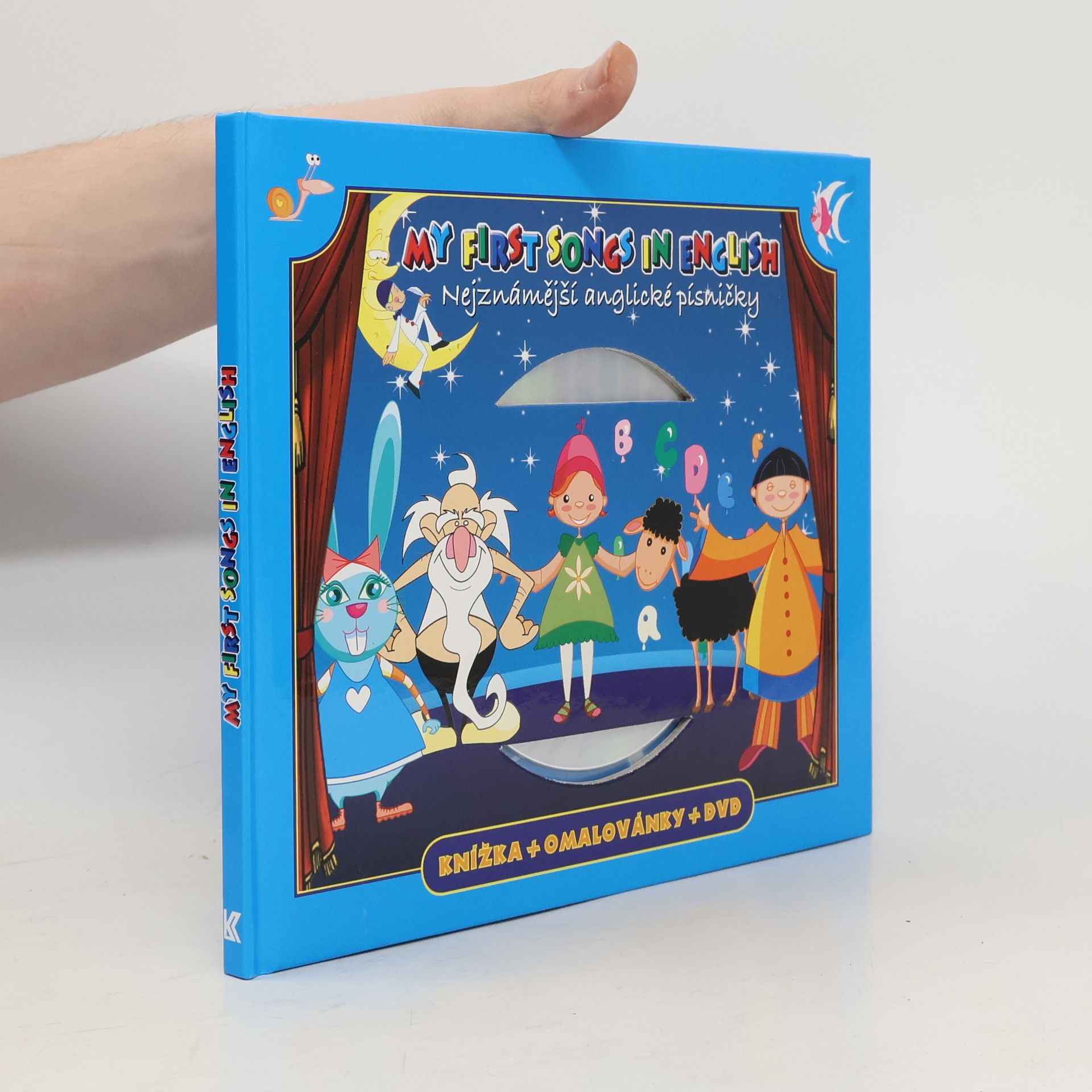 AA.VV. My first songs in english : nejznámější anglické písničky : knížka + omalovánky