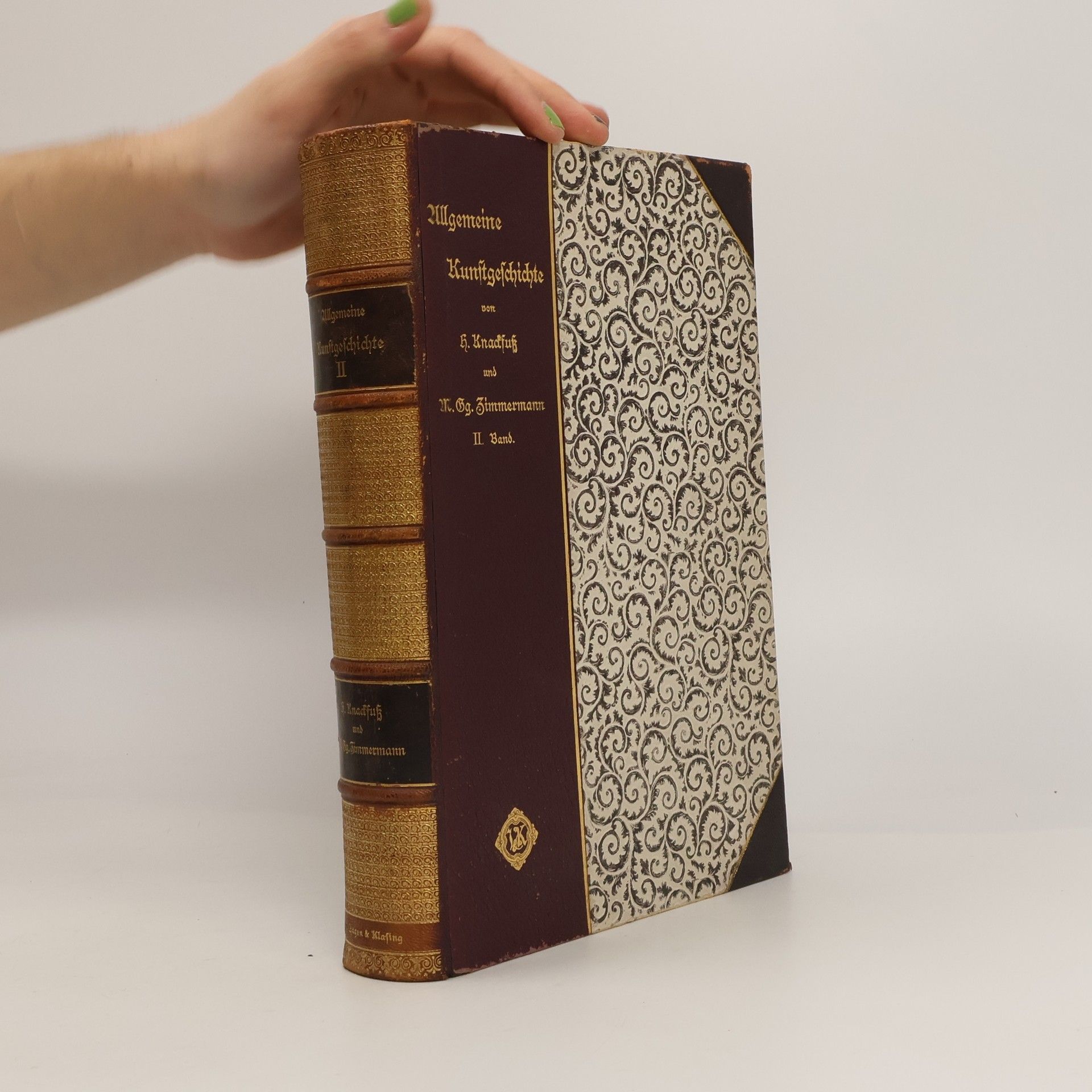 Gg. Zimmermann Allgemeine Kunstgeschichte II.