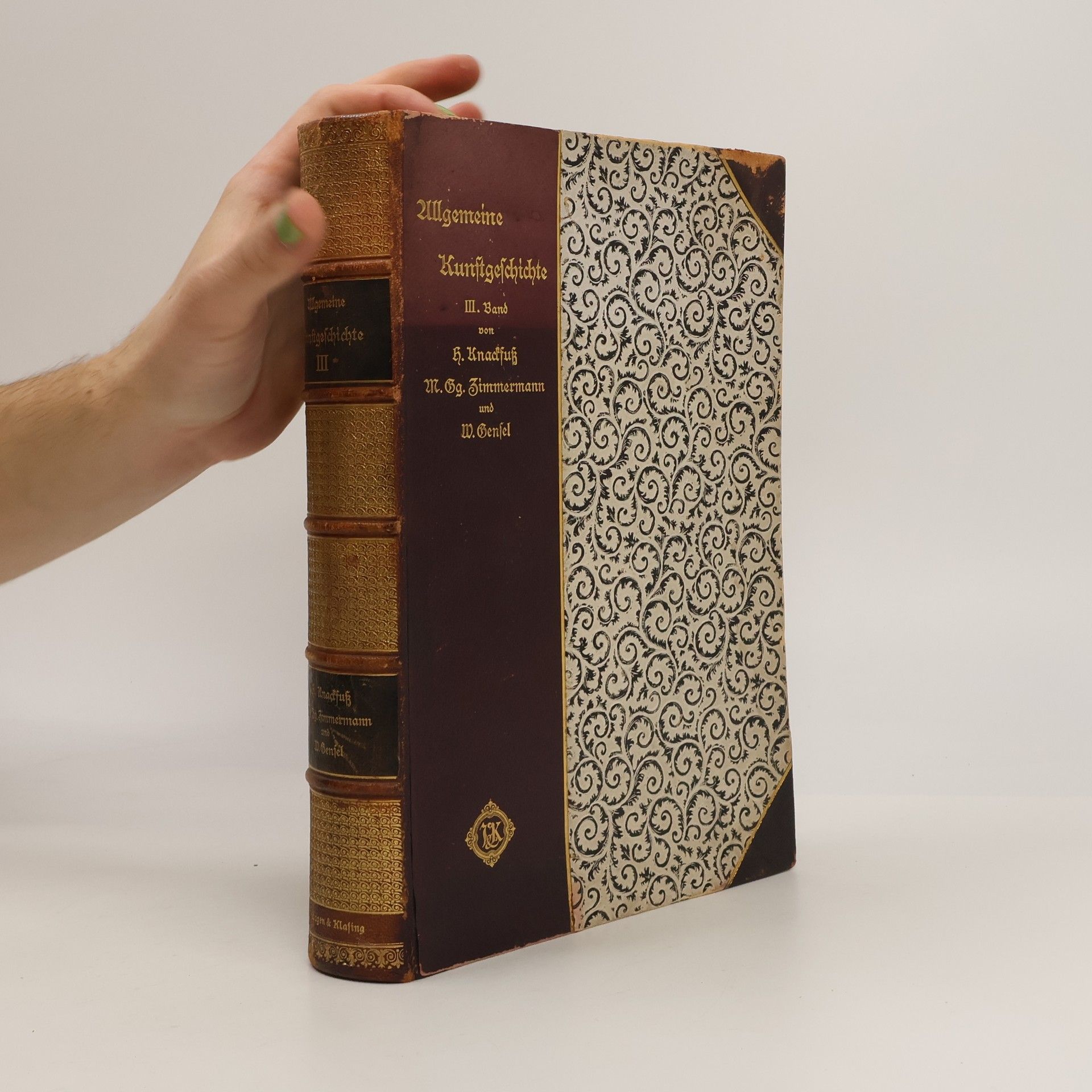 Various authors Allgemeine Kunstgeschichte III.