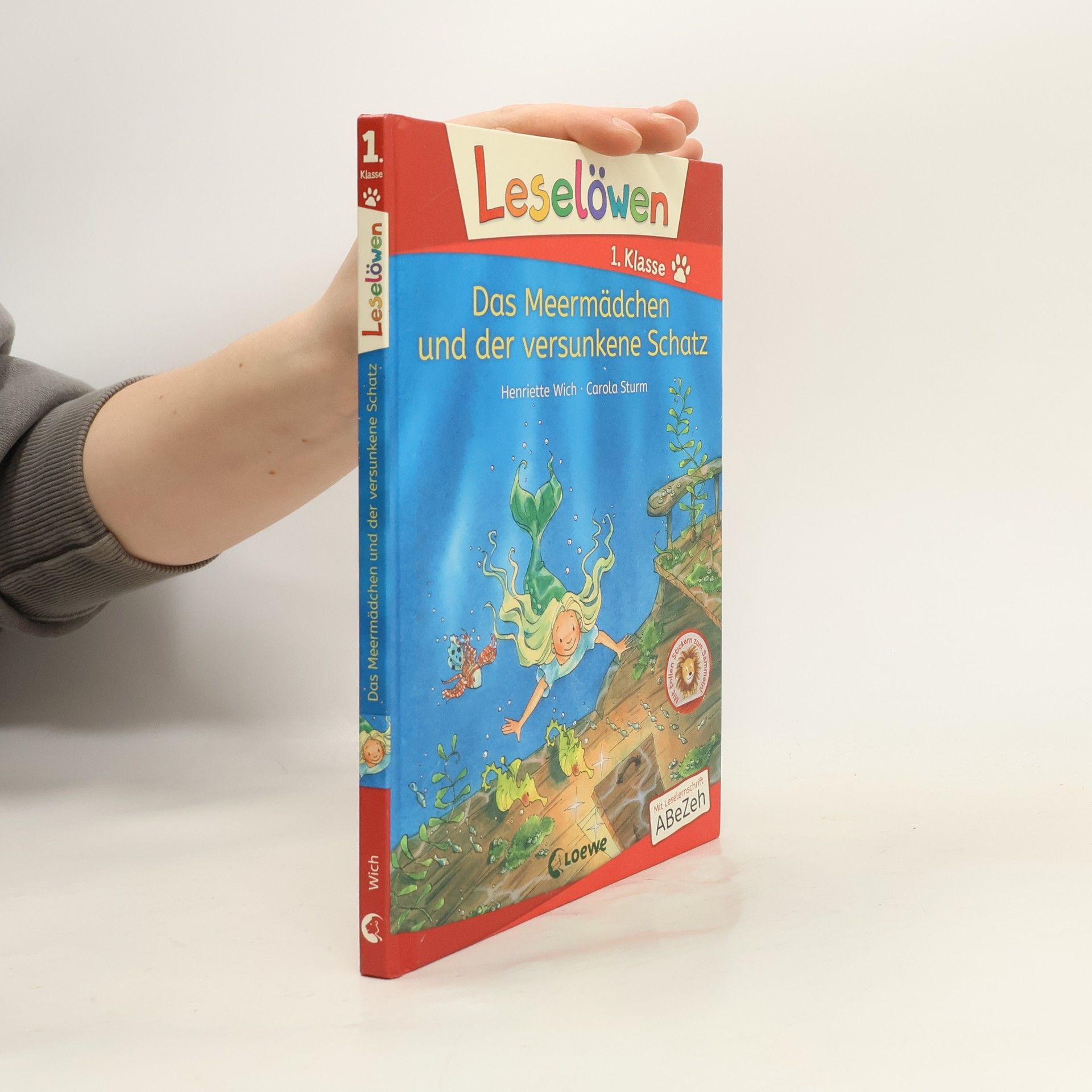 Henriette Wich Leselöwen 1. Klasse - Das Meermädchen und der versunkene Schatz