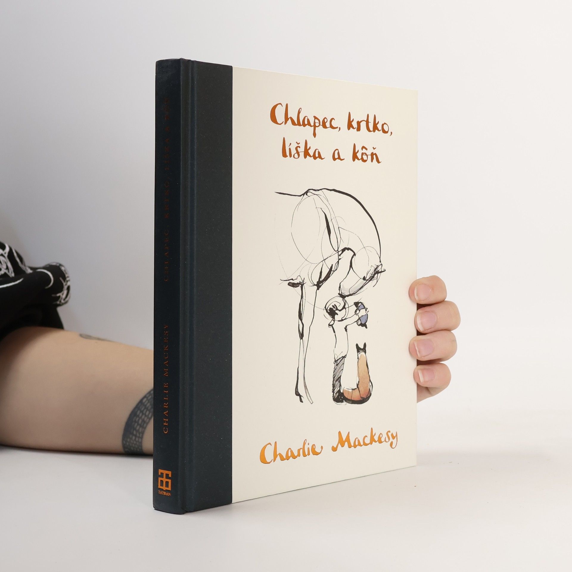 Charlie Mackesy Chlapec, krtko, líška a kôň