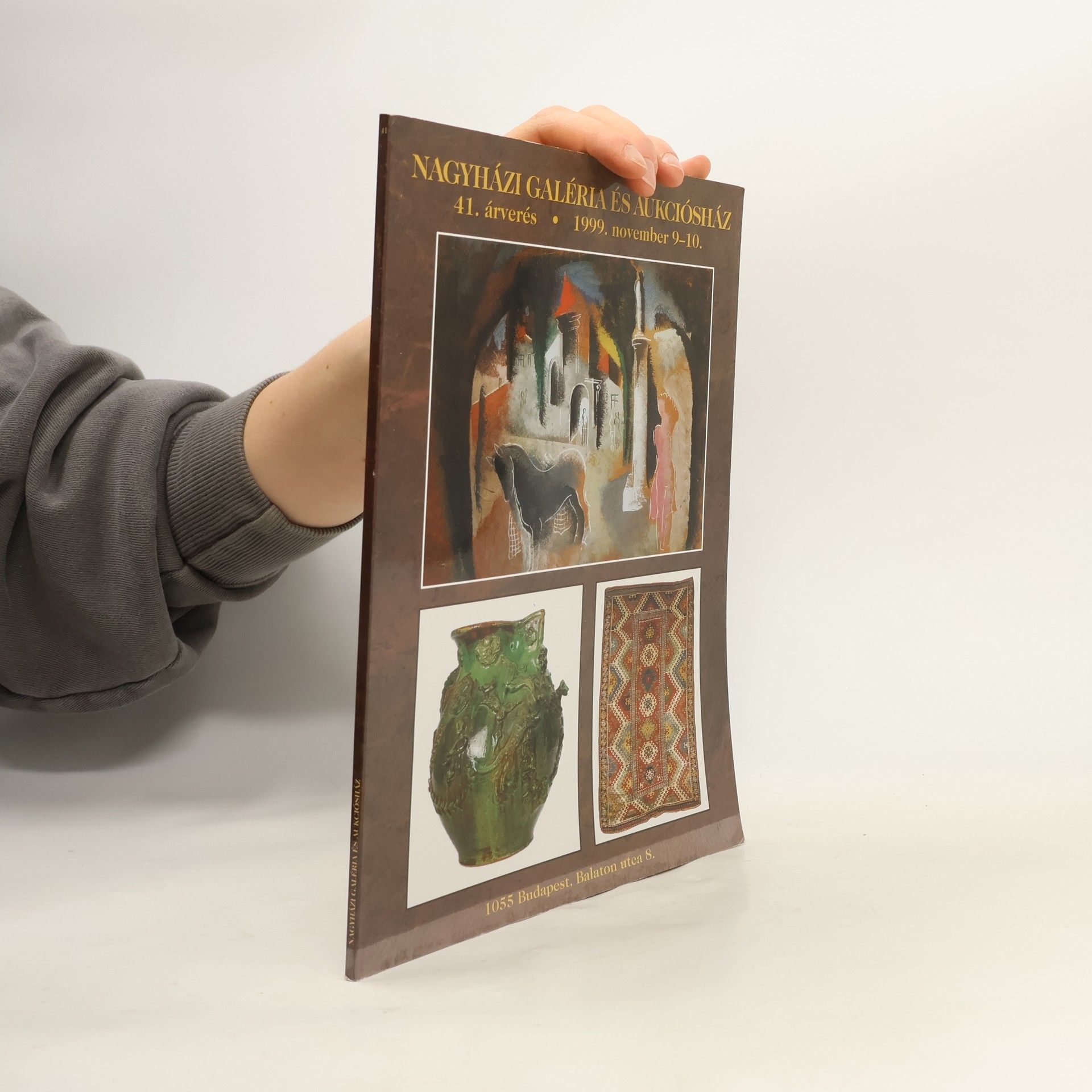 Kolektív autorov Nagyházi Galéria és Aukciósház. 41. árverés. 1999. november 9–10