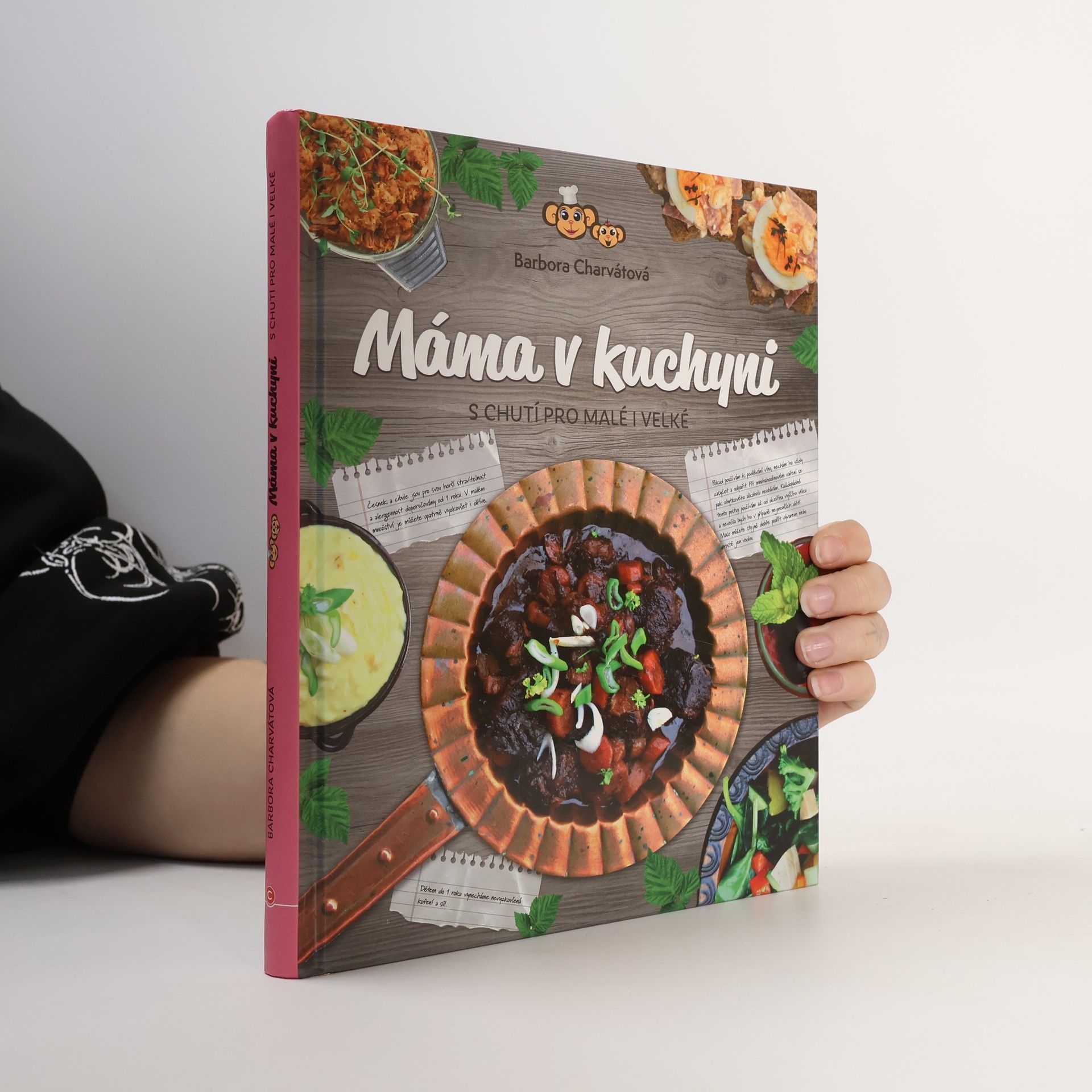 Barbora Charvátová Máma v kuchyni. S chutí pro malé i velké