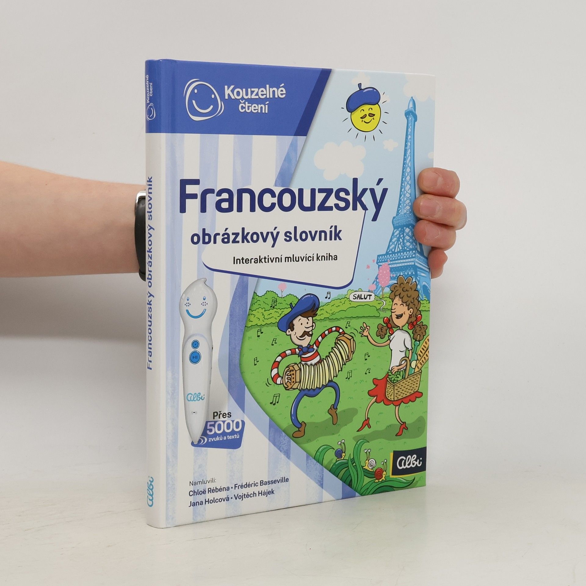 Collectif d'auteurs Kouzelné čtení. Francouzský obrázkový slovník: interaktivní mluvící kniha