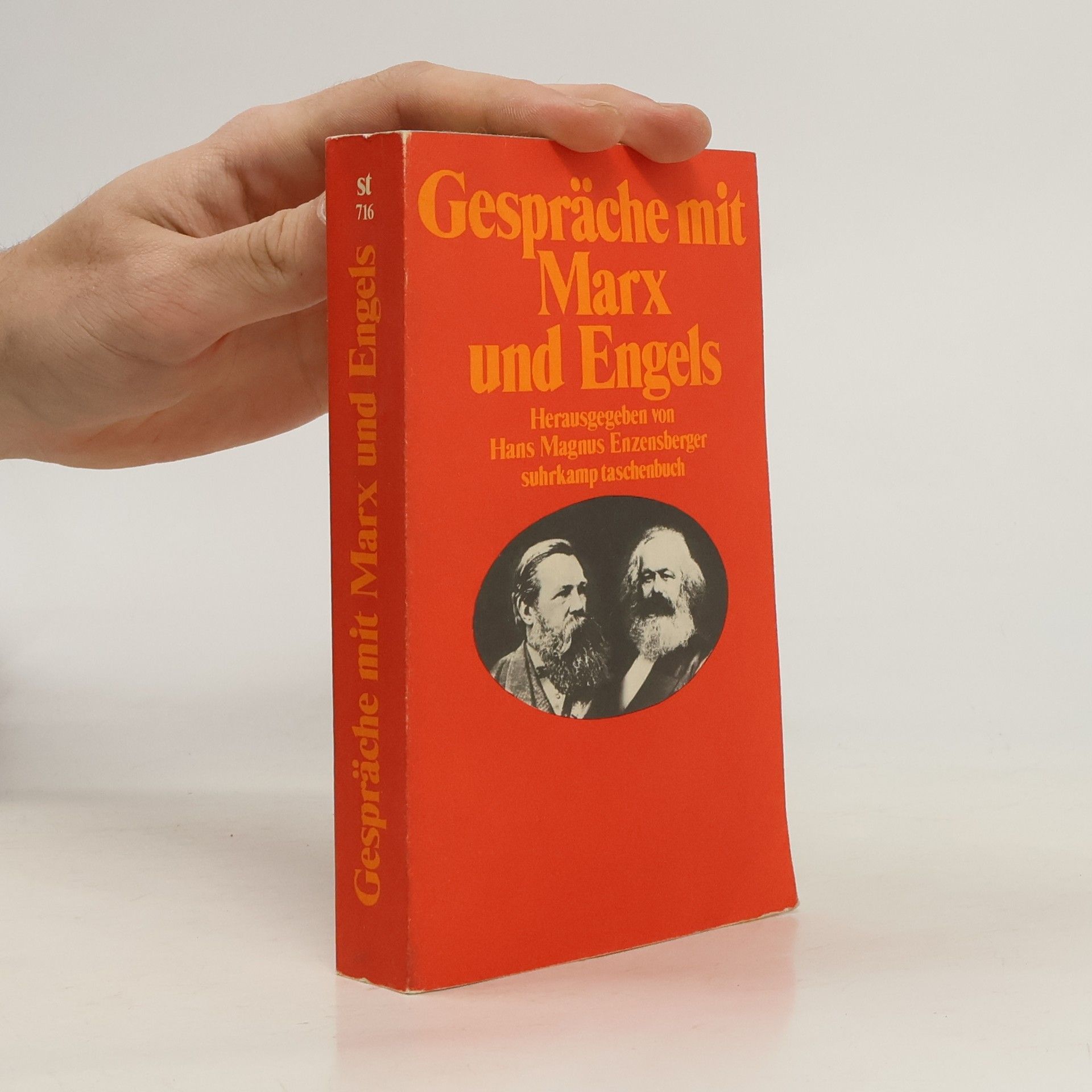 Hans Magnus Enzensberger Gespräche mit Marx und Engels