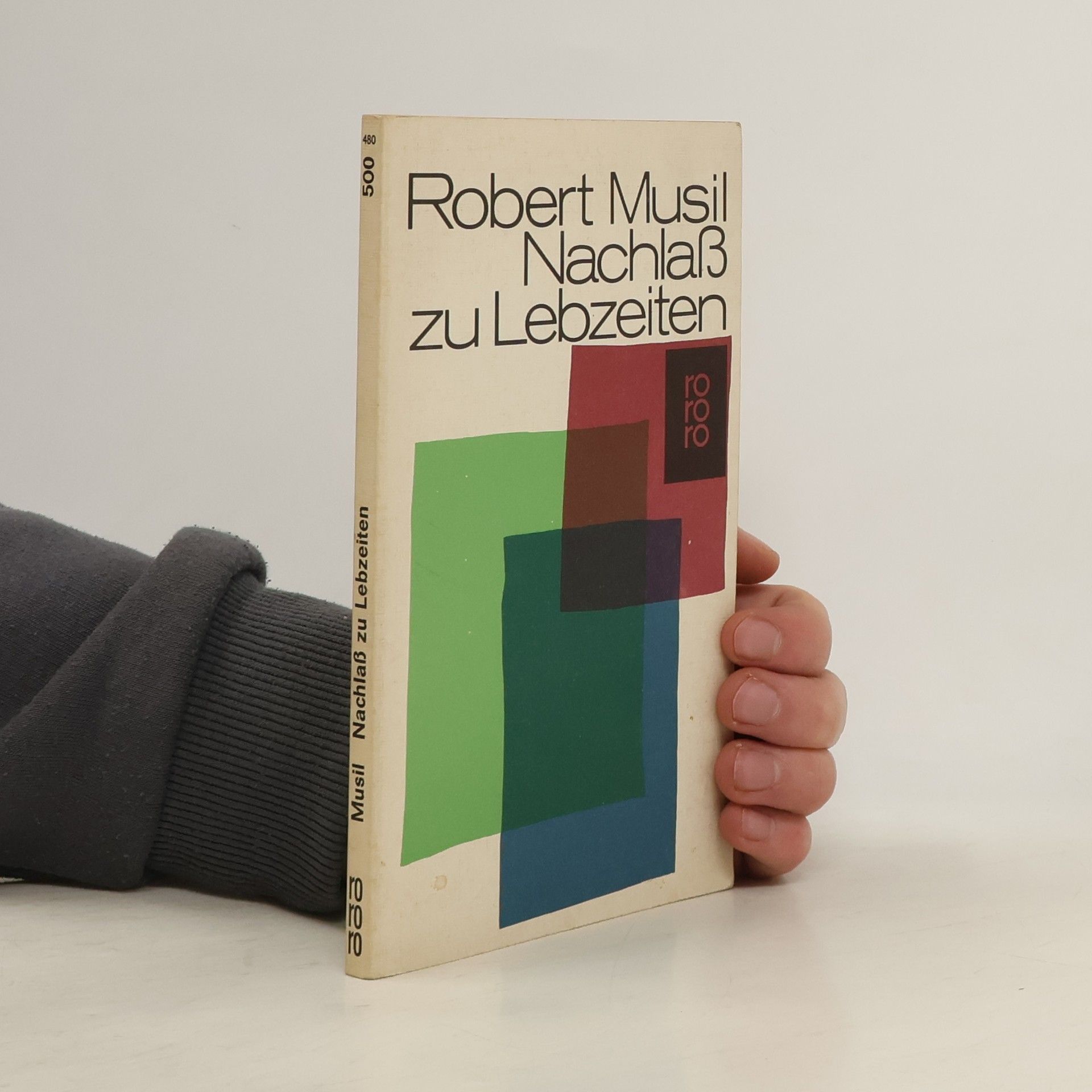 Robert Musil Nachlaß zu Lebzeiten