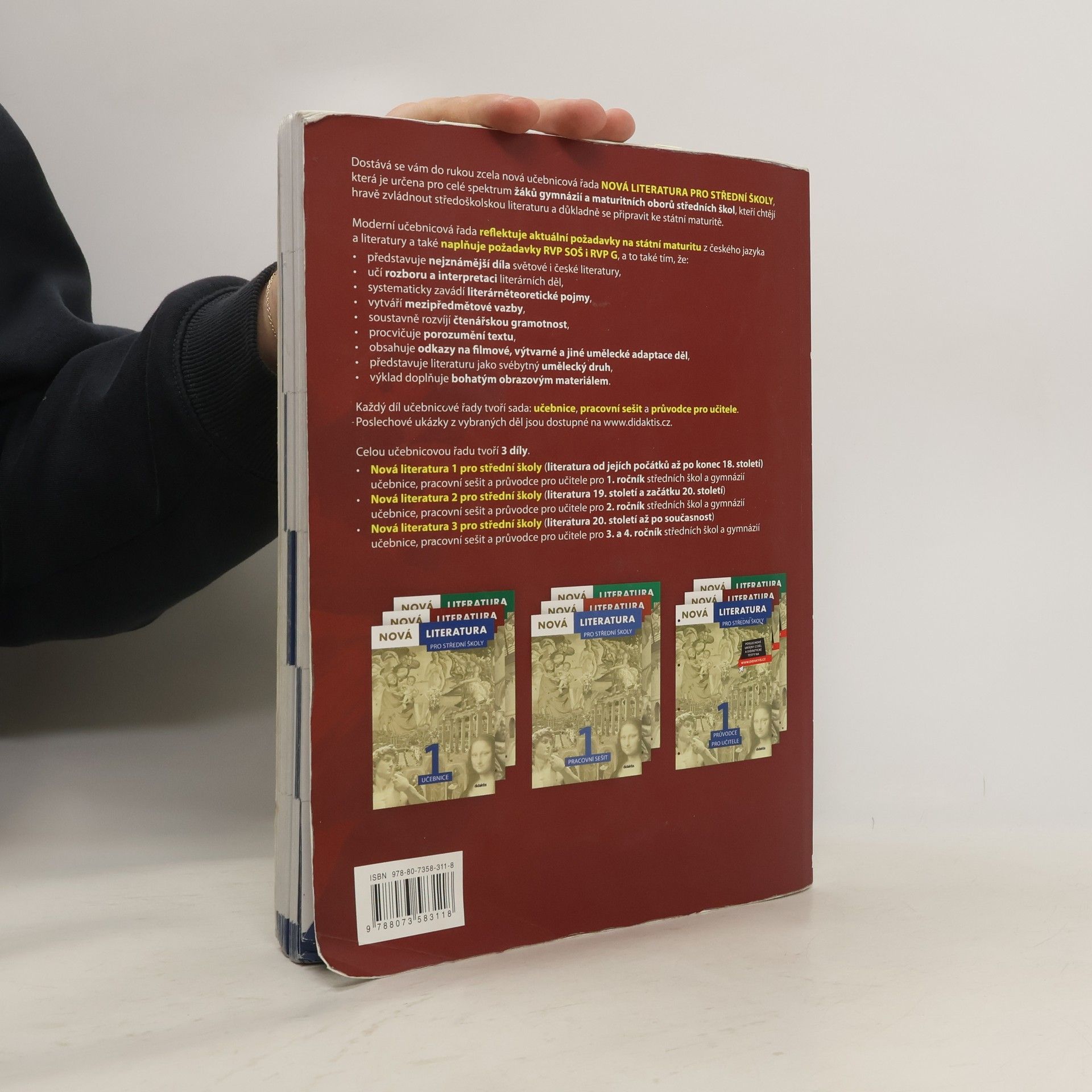 Lukáš Borovička Nová literatura 2 pro střední školy : učebnice