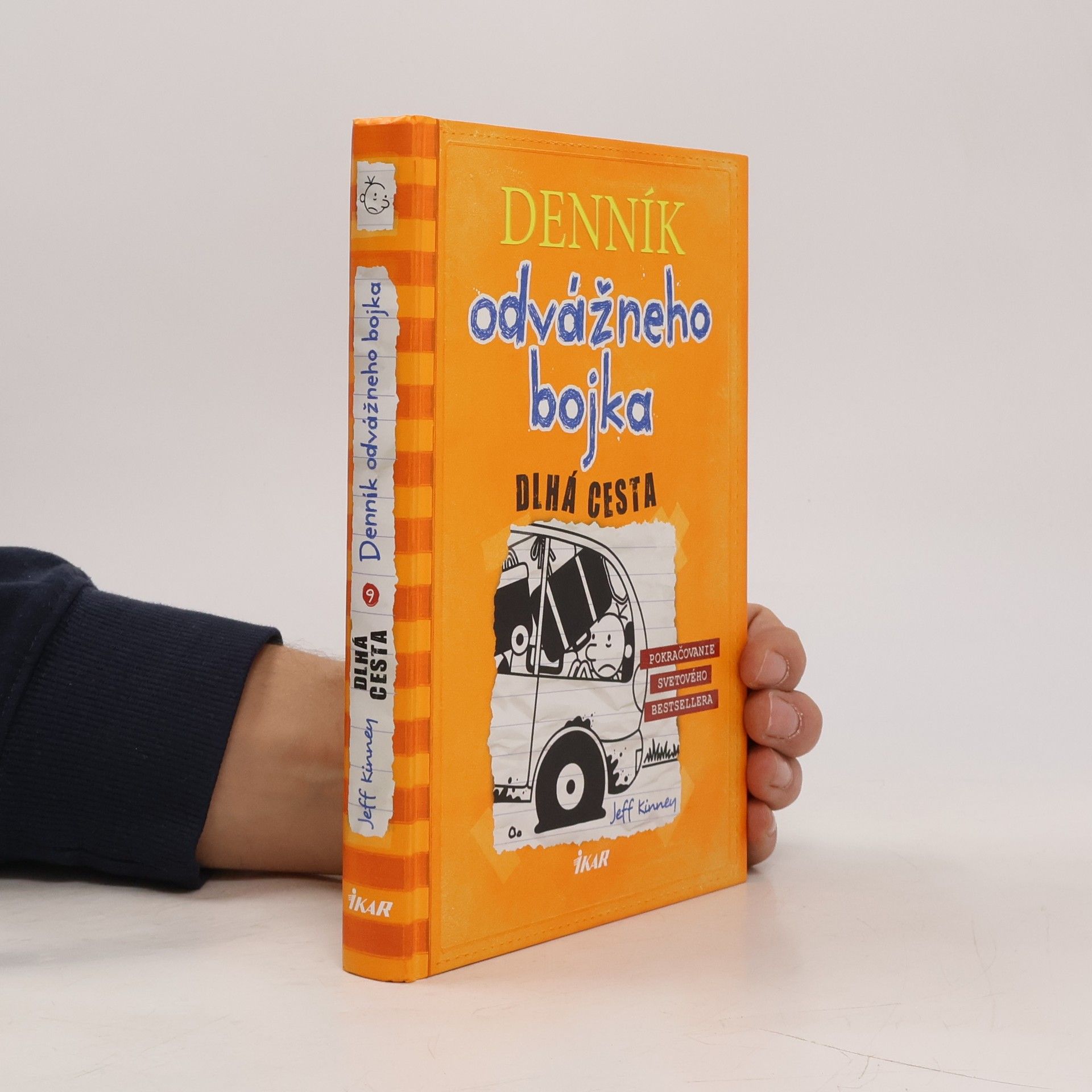 Jeff Kinney Denník odvážneho bojka 9. Dlhá cesta