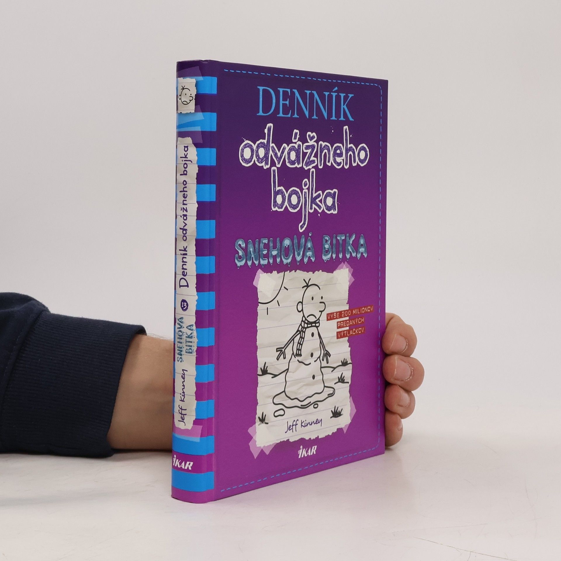 Jeff Kinney Denník odvážneho bojka 13. Snehová bitka