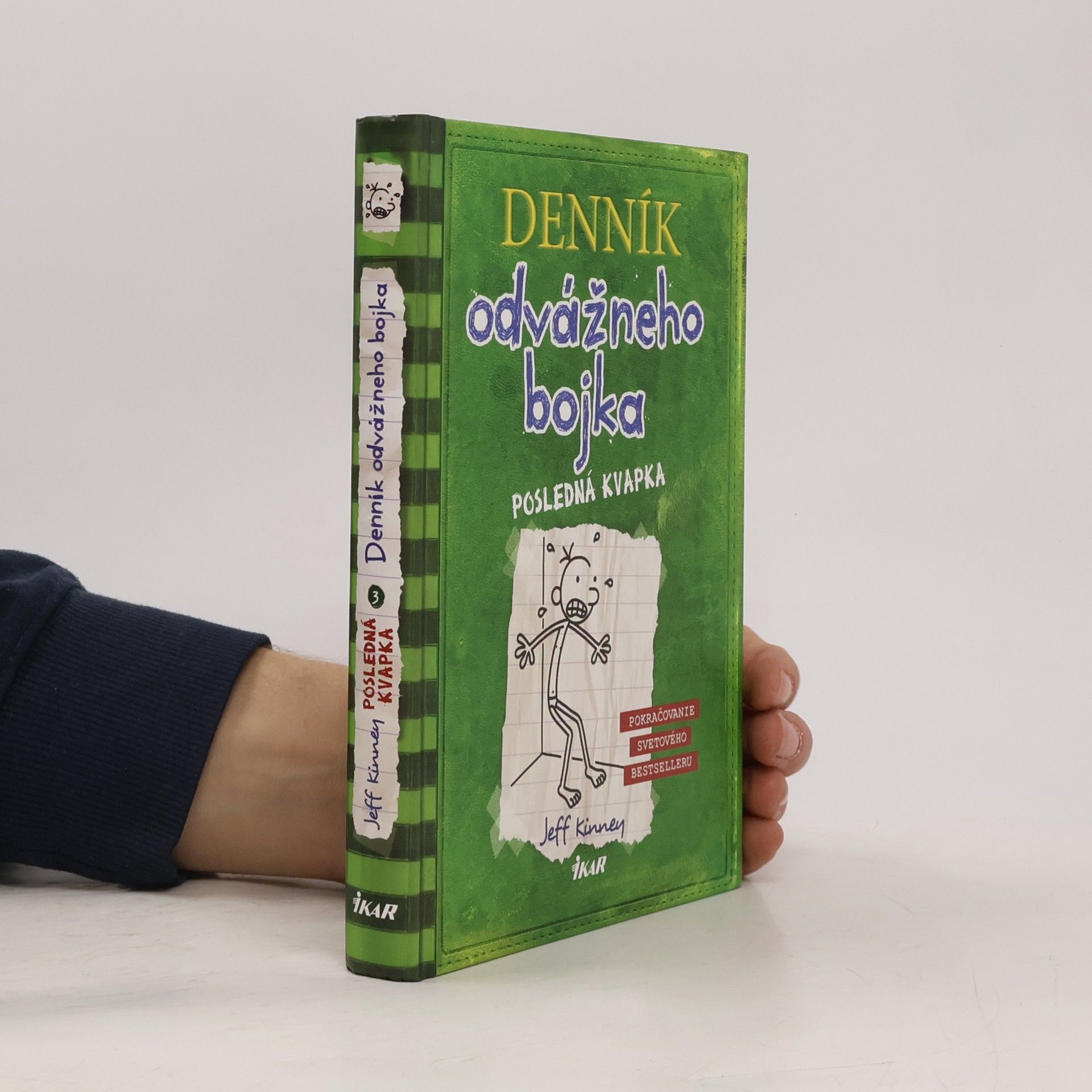 Jeff Kinney Denník odvážného bojka - Posledná kvapka