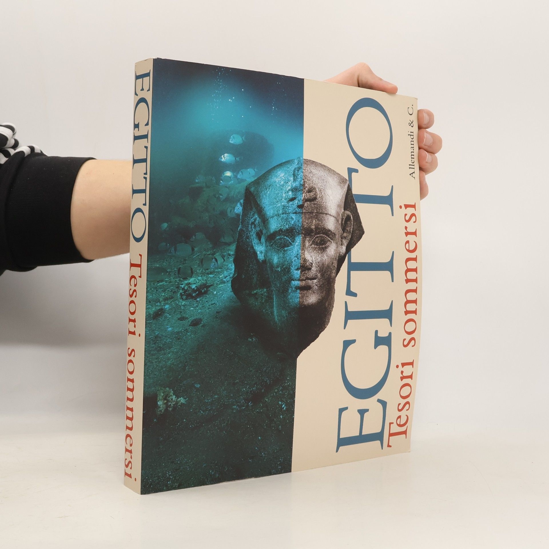 Franck Goddio Egitto. tesori sommersi - catalogo della mostra (Venaria, 7 bebbraio-31 maggio 2009). ediz. illustrata