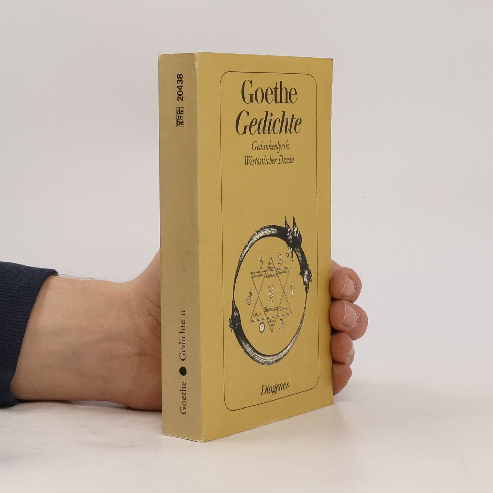 Johann Wolfgang von Goethe Gedichte. Tl.2. Gedankenlyrik; Westöstlicher Diwan