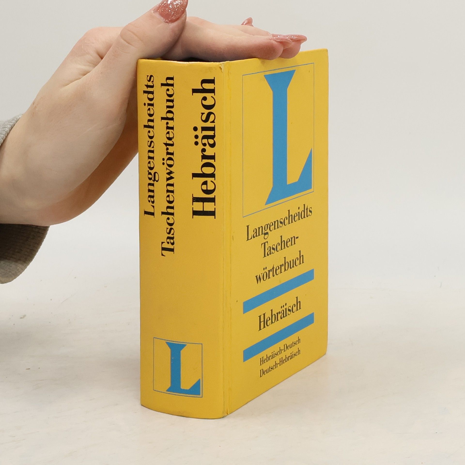 Yaʿaḳov Lavi Langenscheidts Taschenwörterbuch : Hebräisch-Deutsch - Deutsch-Hebräisch