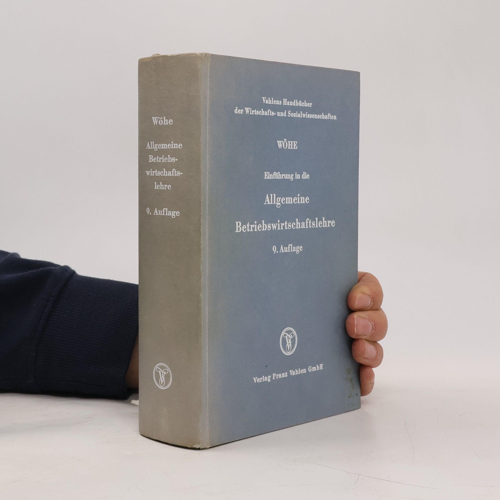 Einführung in die Allgemeine Betriebswirtschaftslehre