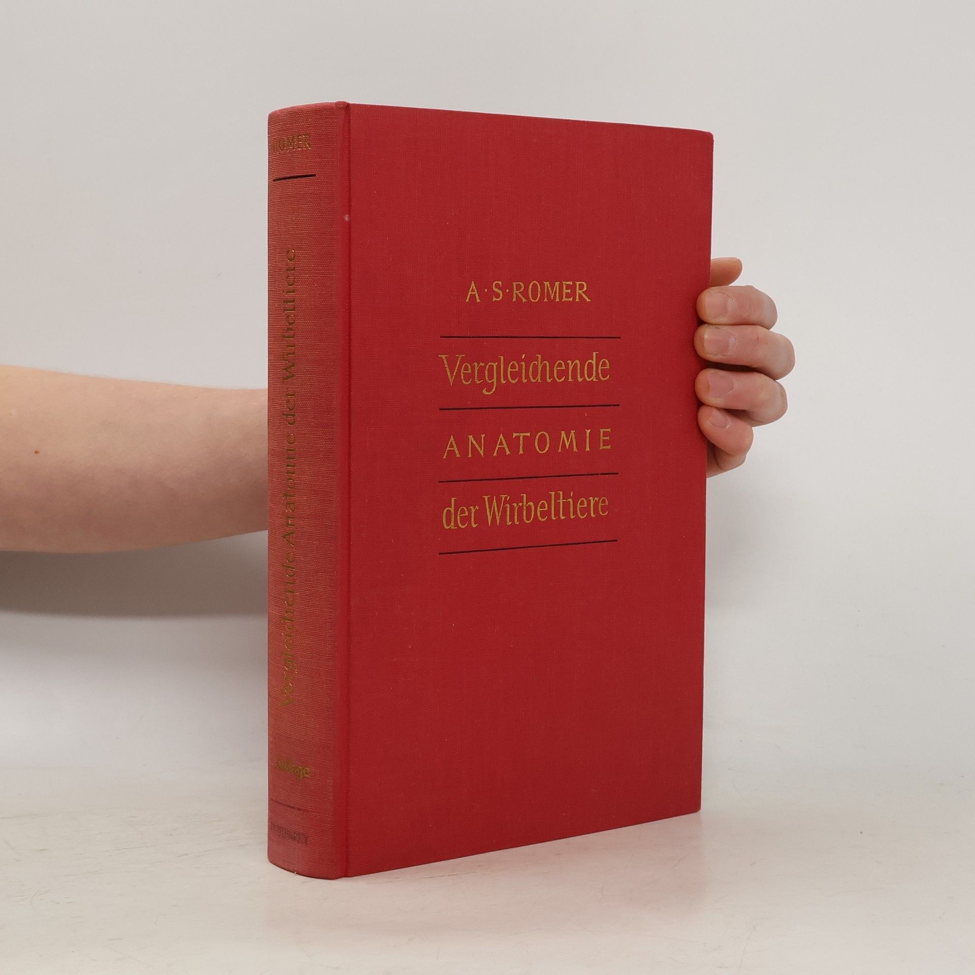 Alfred Sherwood Romer Vergleichende Anatomie der Wirbeltiere