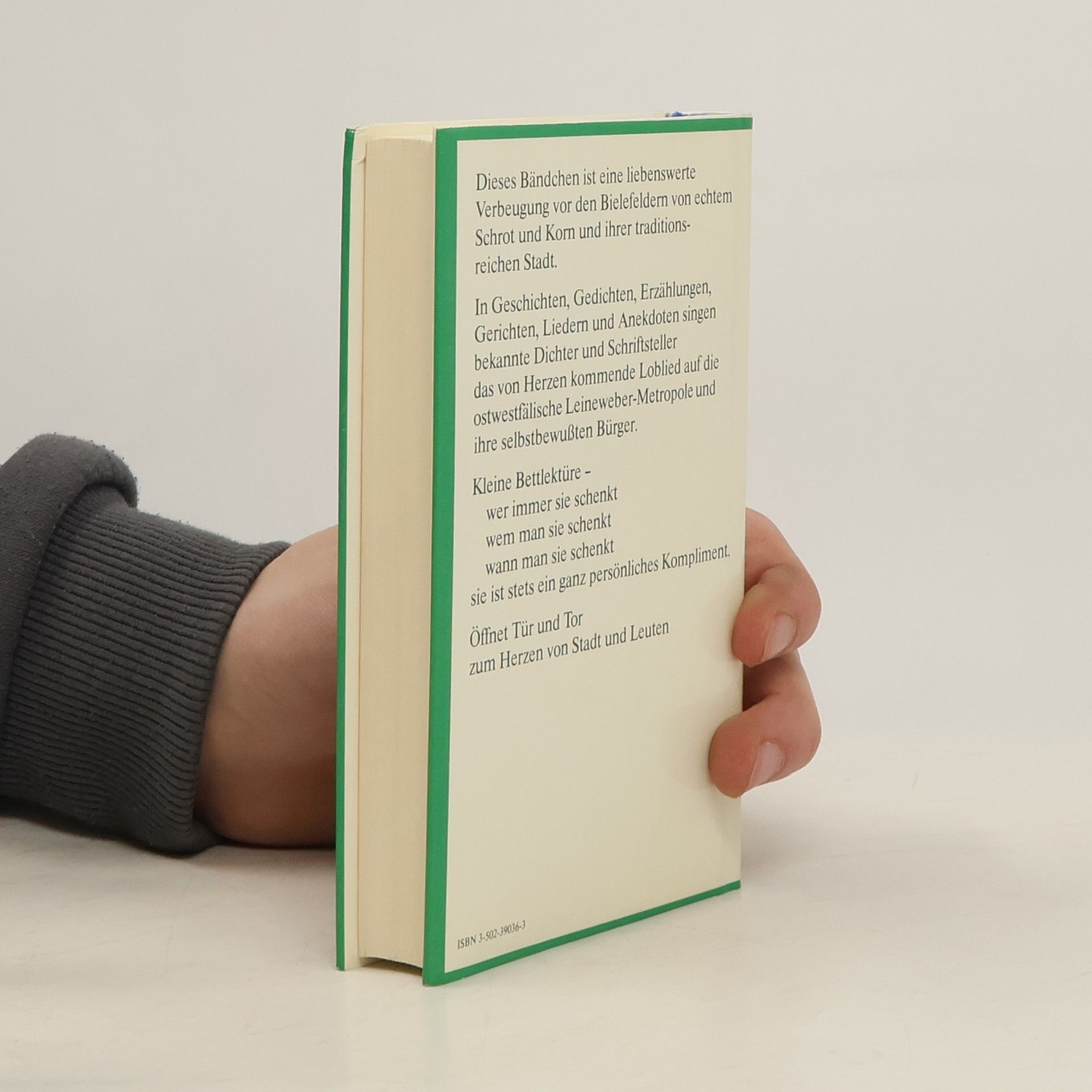 Katharina Steiner Kleine Bettlektüre für herzhafte Bielefelder