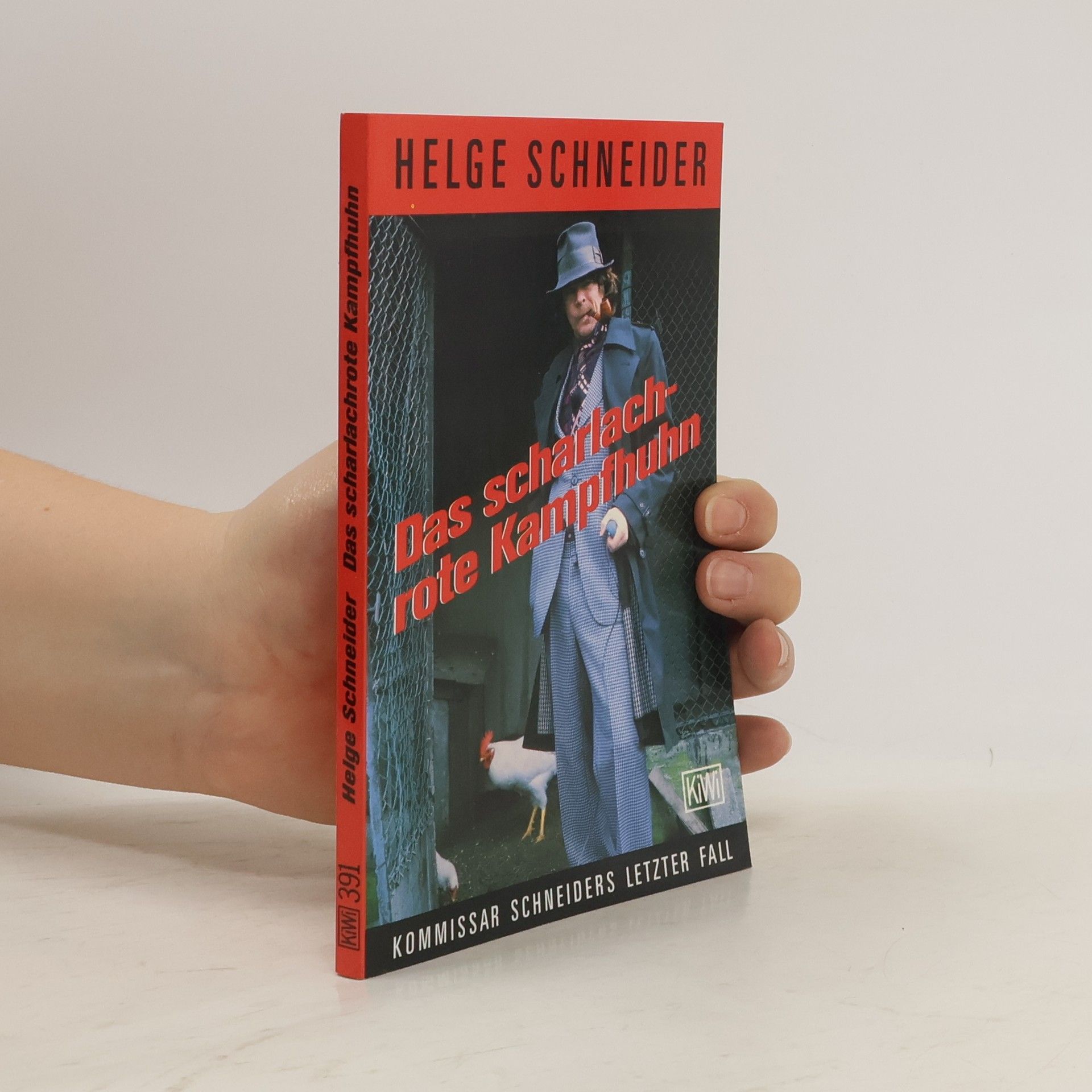 Das scharlachrote Kampfhuhn