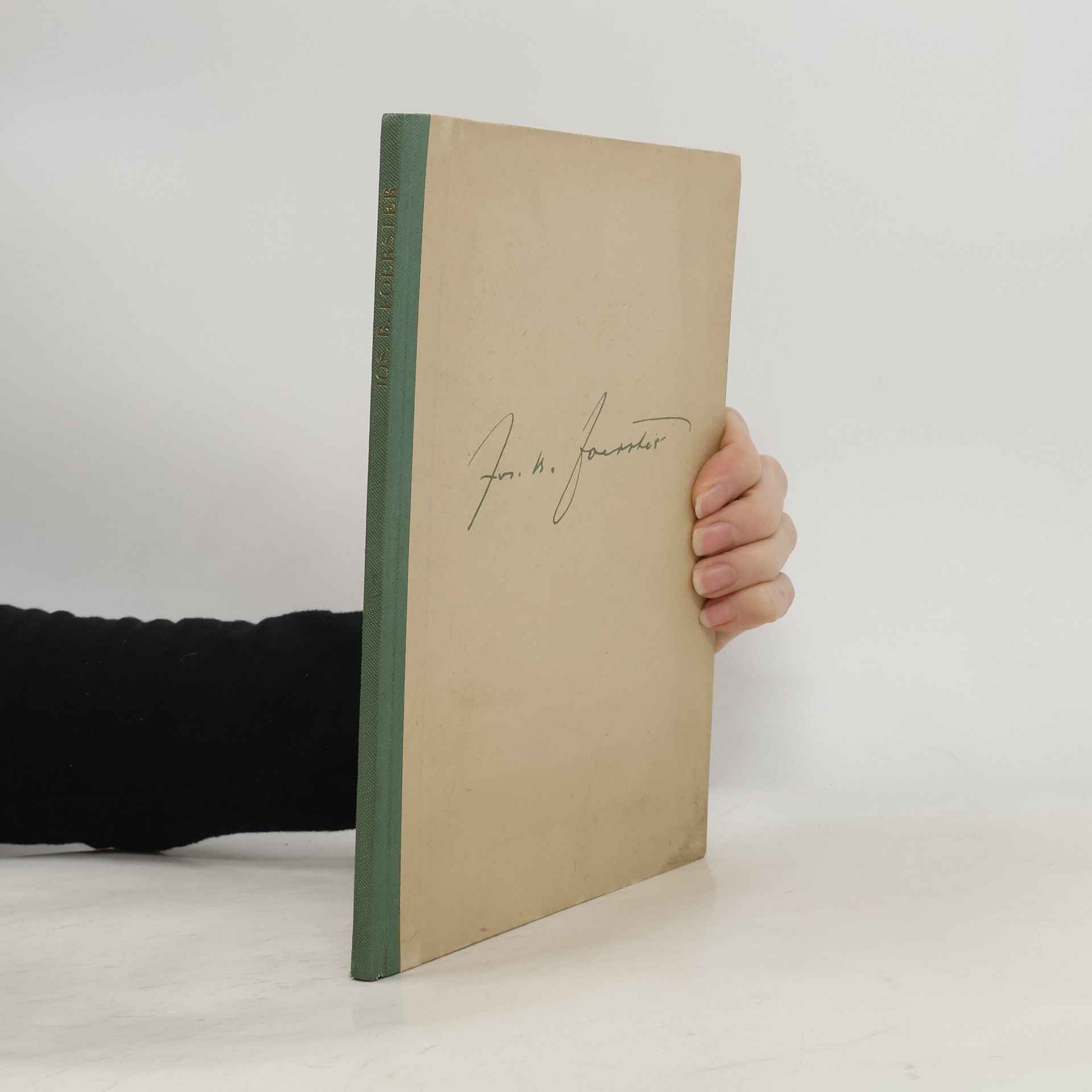 Jan Seidel Národní umělec Josef Bohuslav Foerster