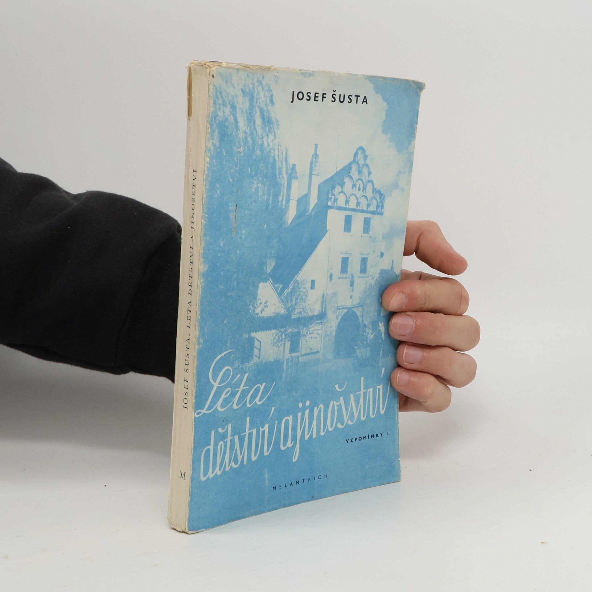 Josef Šusta Léta dětství a jinošství