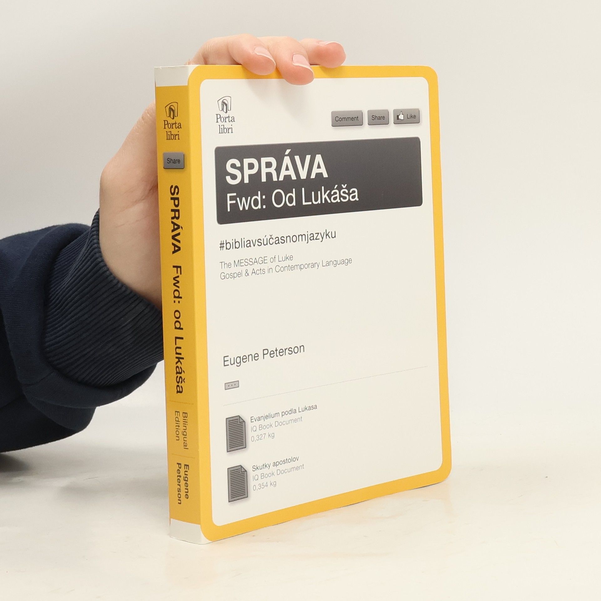 Eugene Peterson Správa: Biblia v súčasnom jazyku