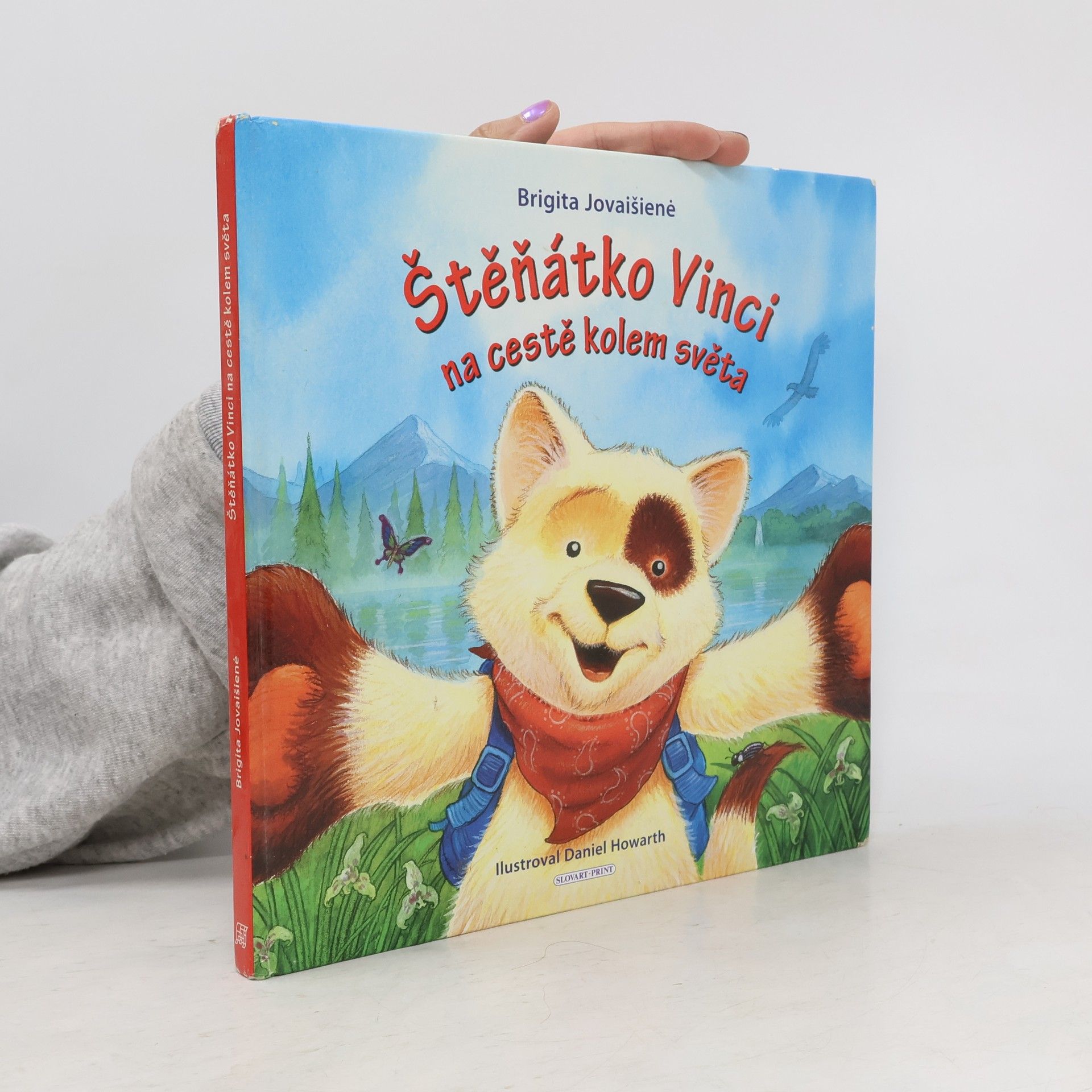 Brigita Jovaišienė Štěňátko Vinci na cestě kolem světa