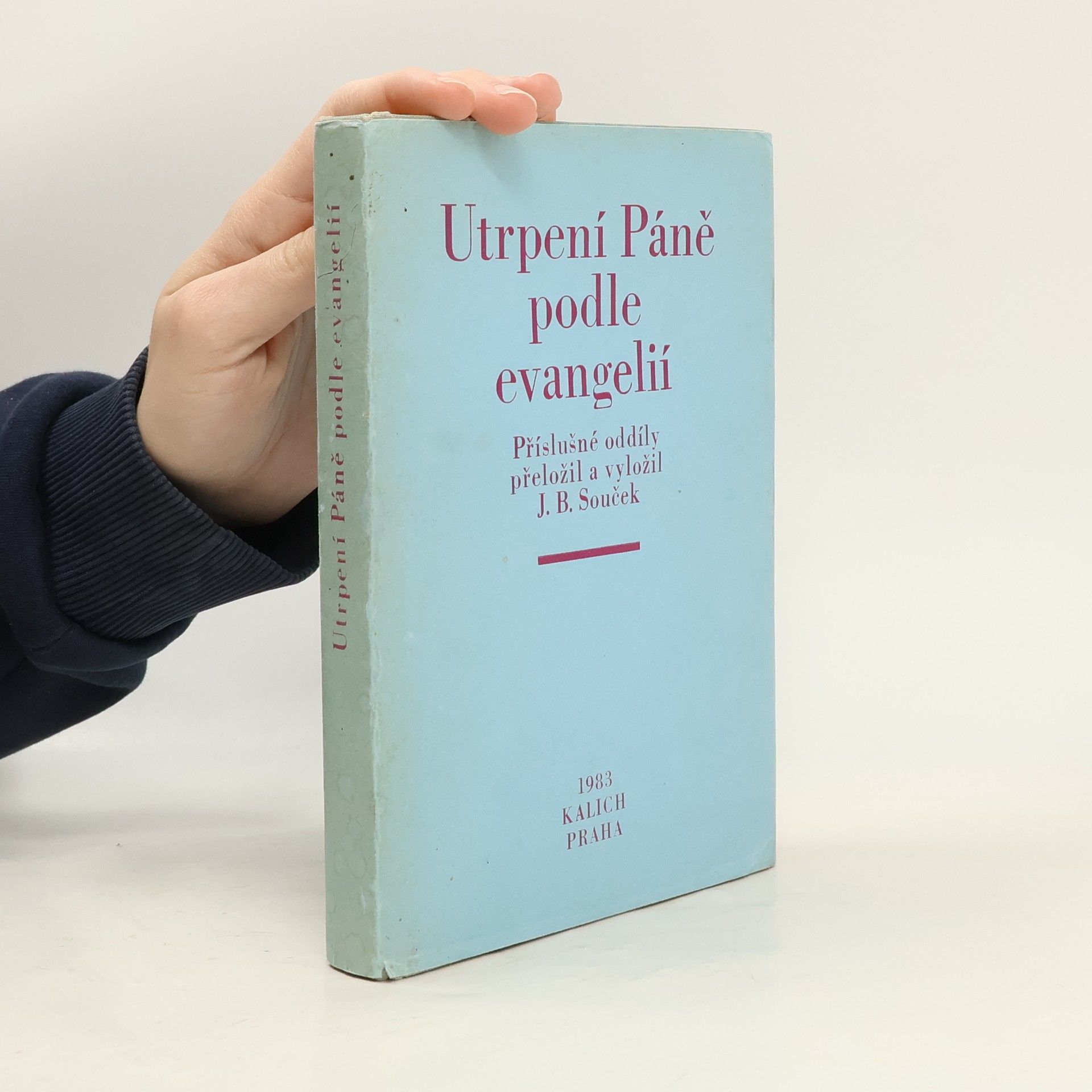 Josef Bohumil Souček Utrpení Páně podle evangelií