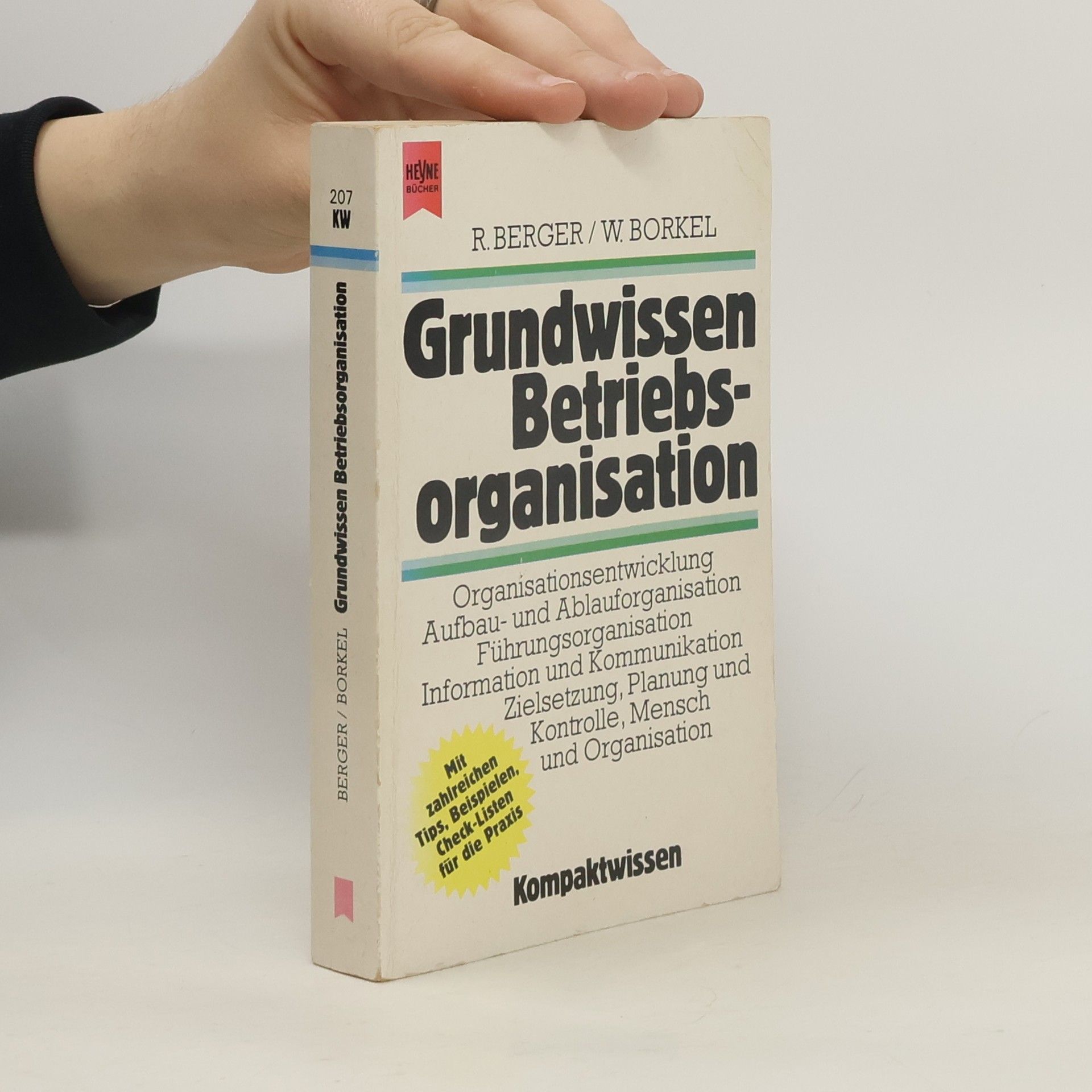 Reimund Berger Grundwissen Betriebsorganisation