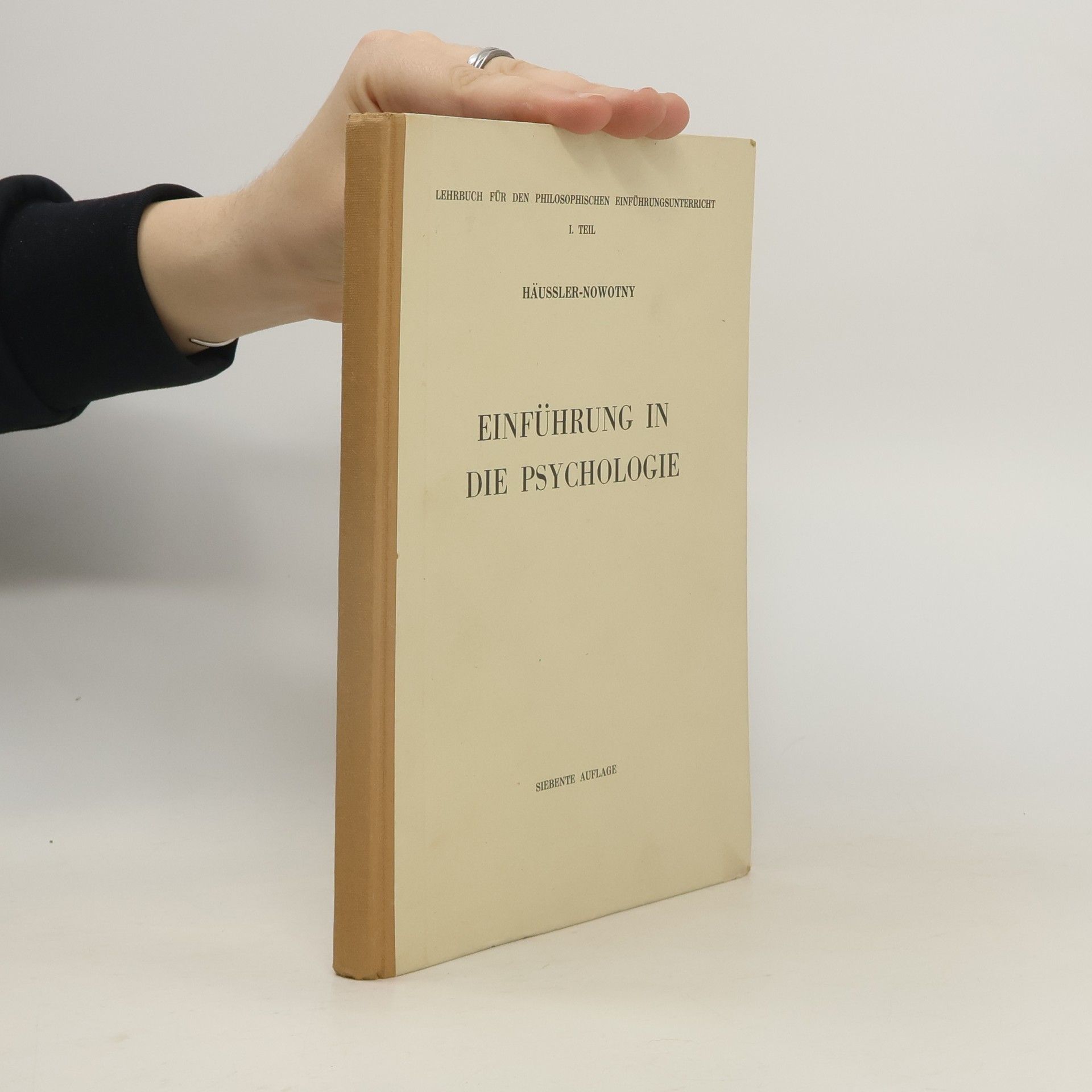 Einführung in die Psychologie  