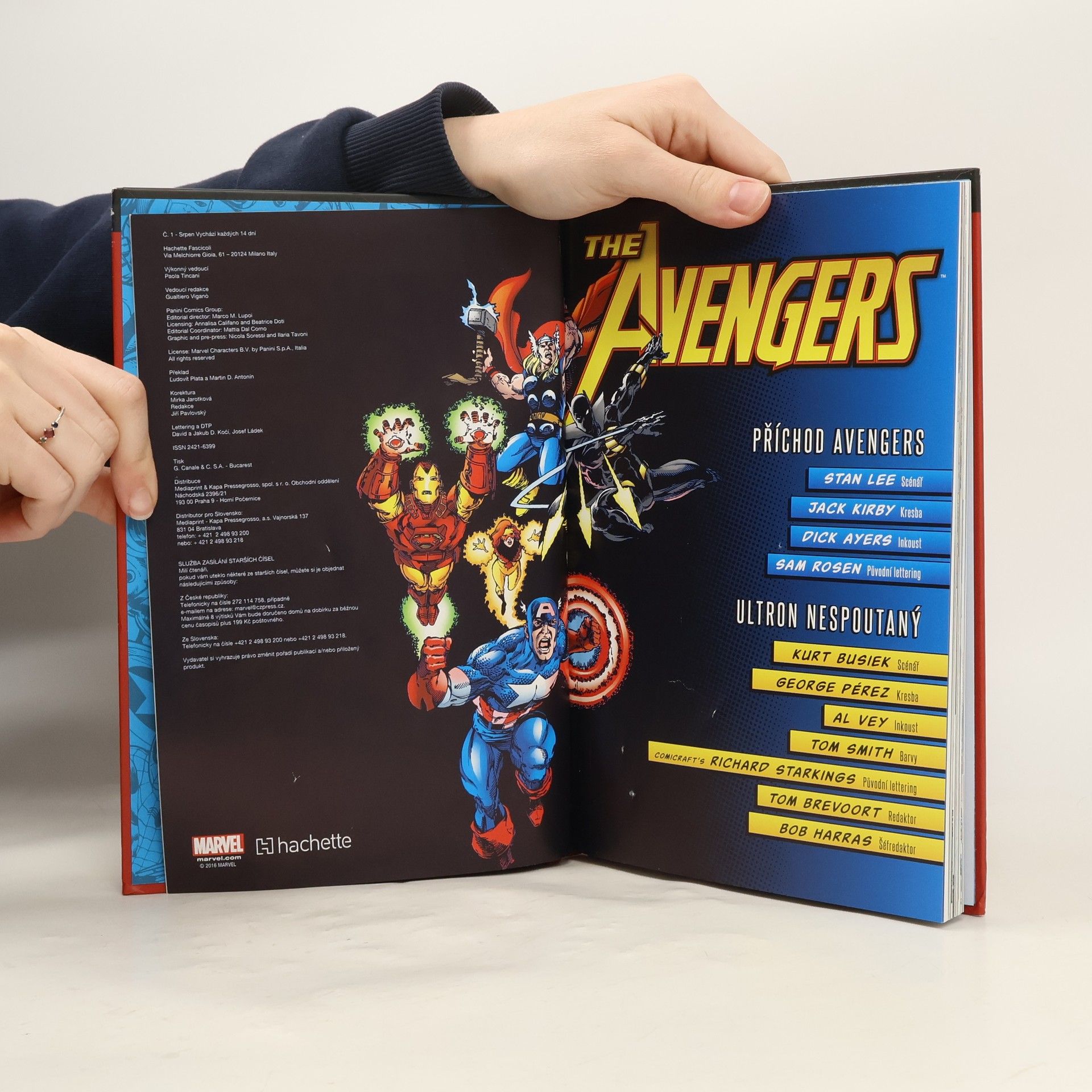 Stan Lee Nejmocnější hrdinové Marvelu 1. Avengers