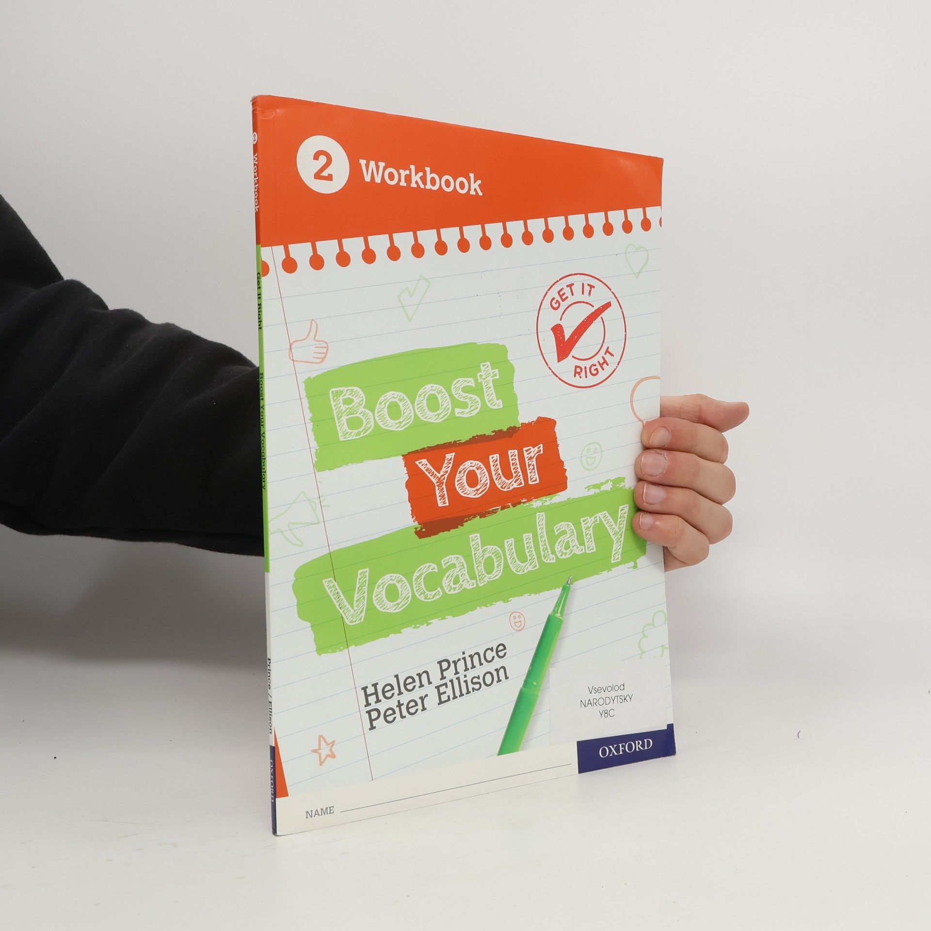 Helen Prince Get It Right: Boost Your Vocabulary Workbook 2