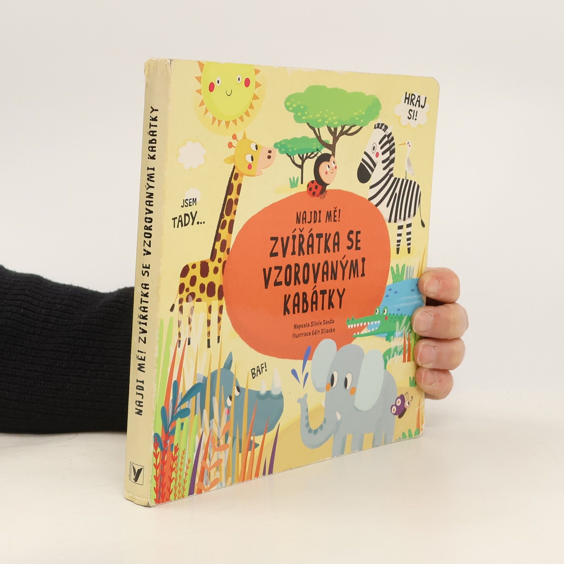 Silvie Sanža Najdi mě! Zvířátka se vzorovanými kabátky